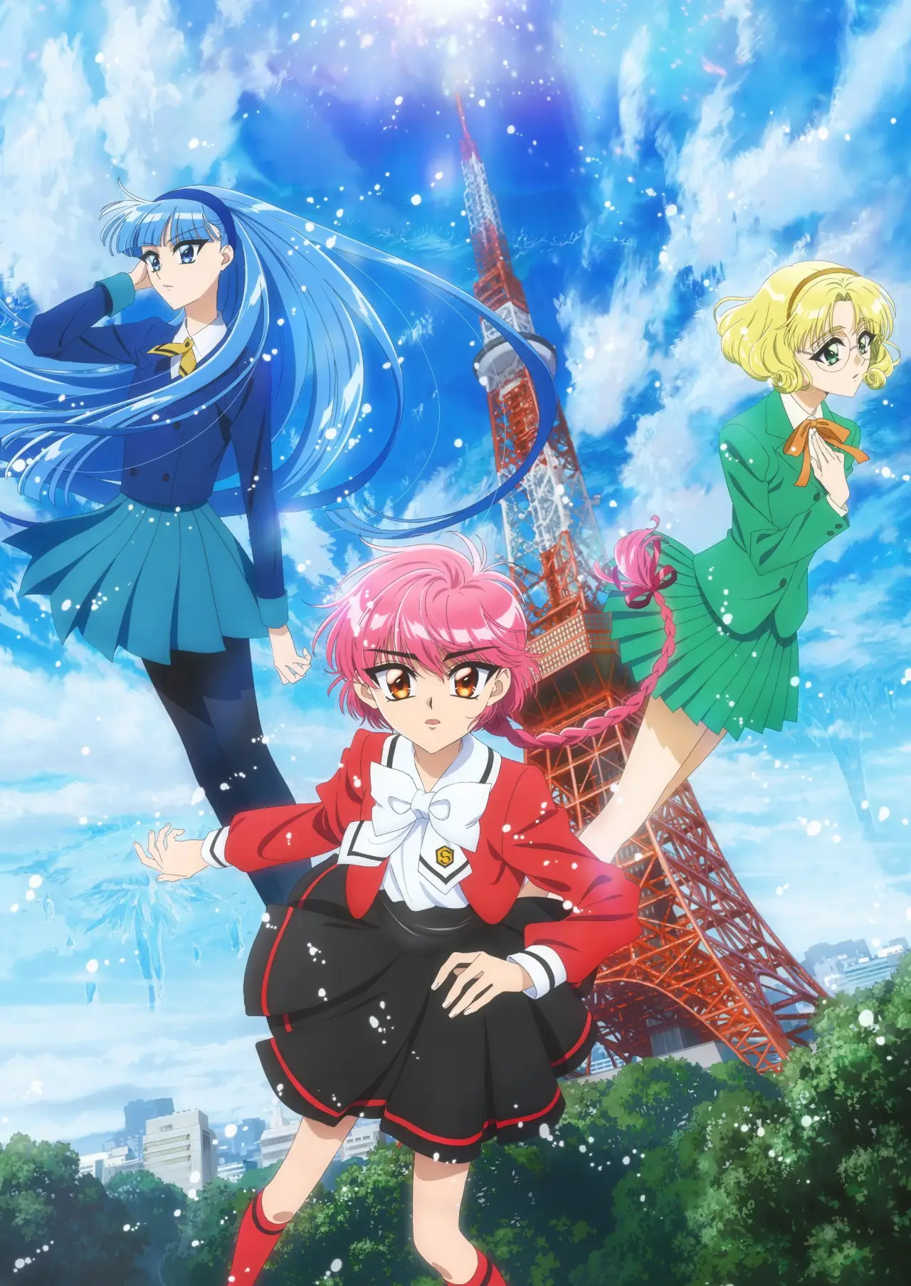 Series poster "Magic Knight Rayearth"