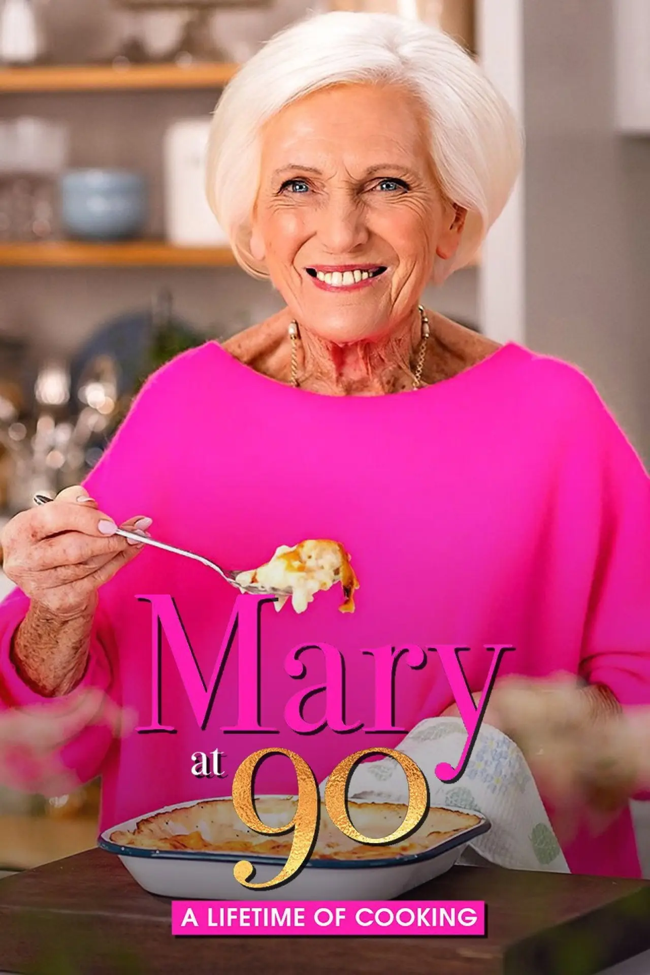 Series poster "Mary at 90: A Lifetime of Cooking"