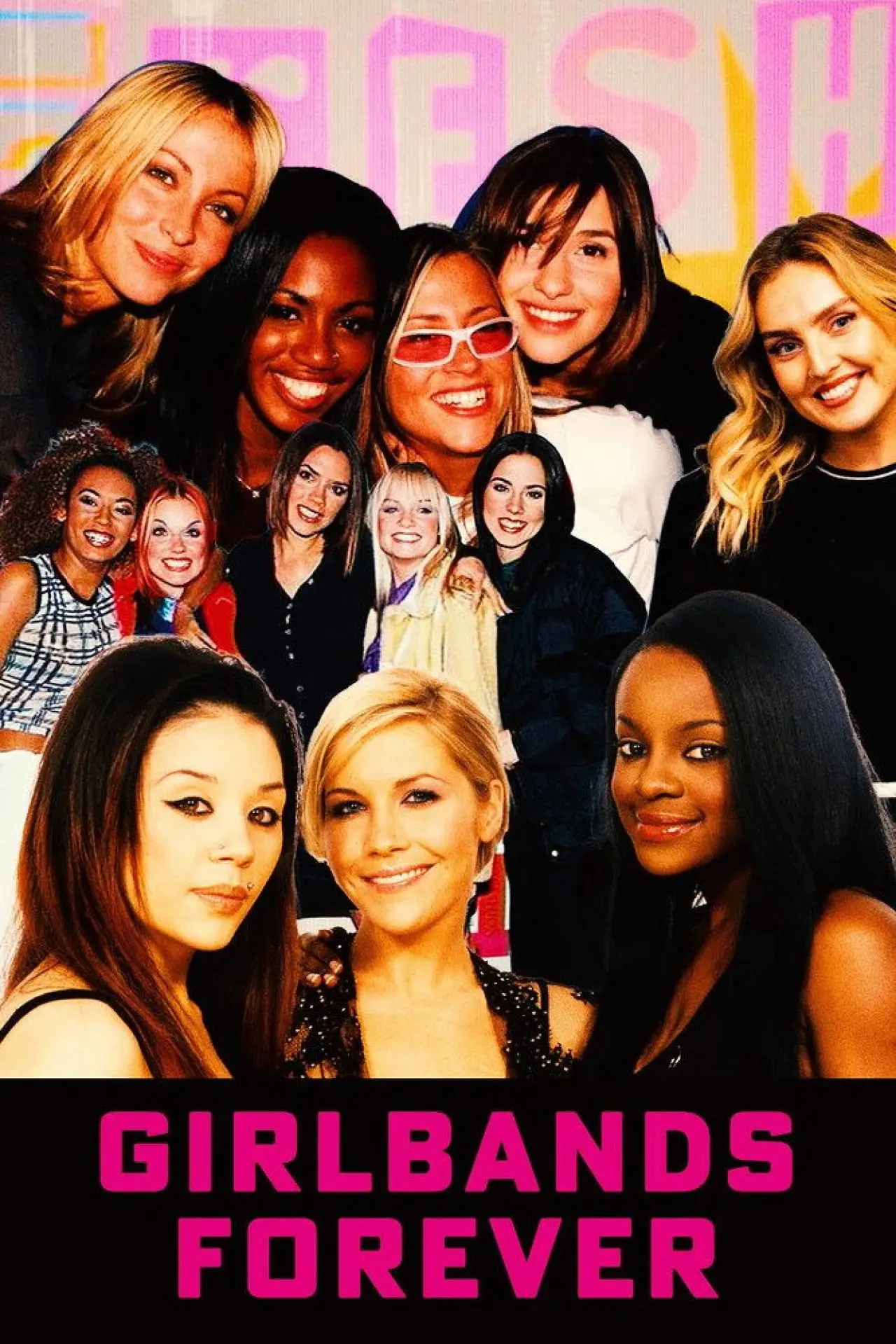 Series poster "Girlbands Forever"