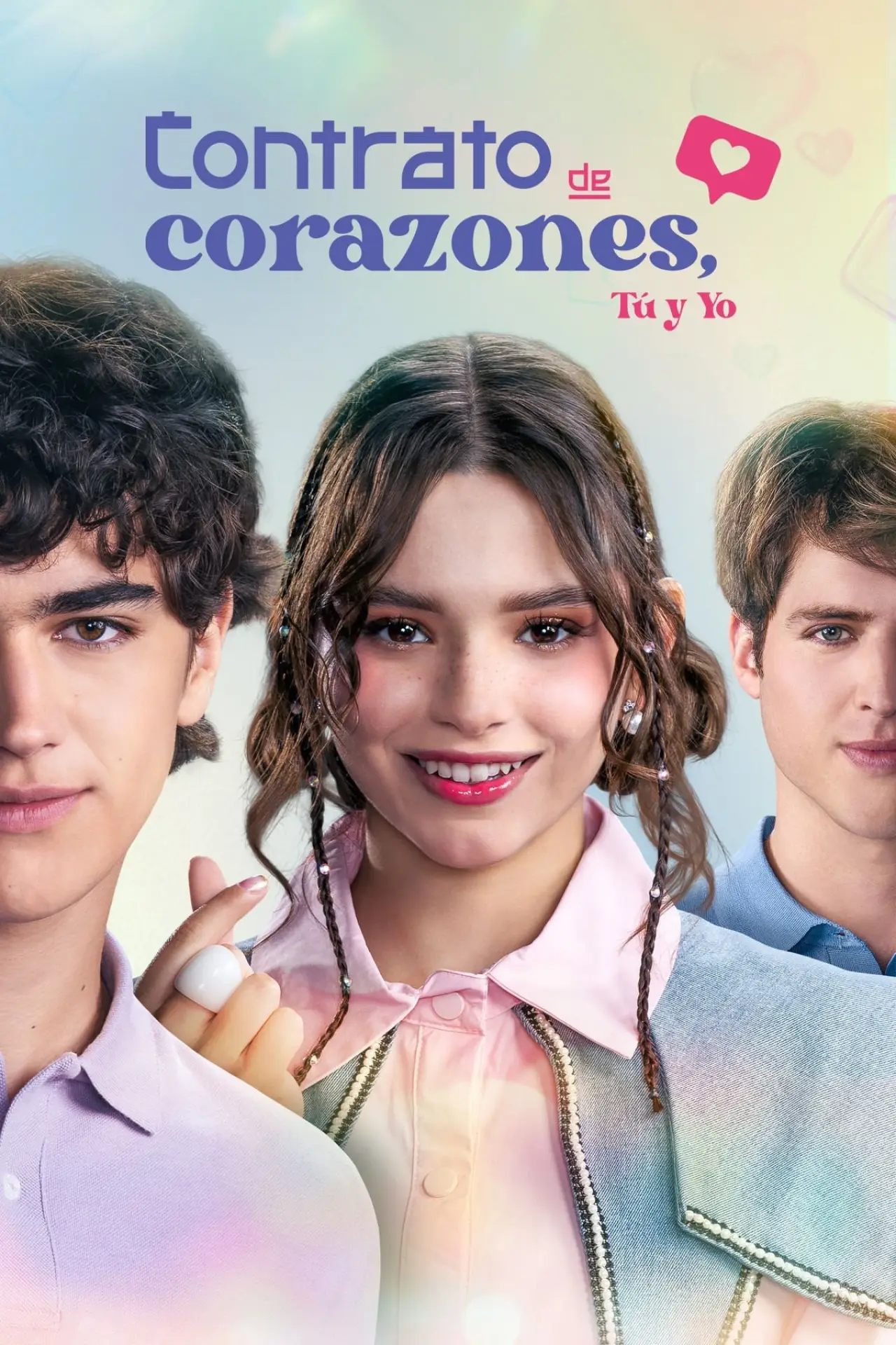 Series poster "Contrato de corazones, tú y yo"