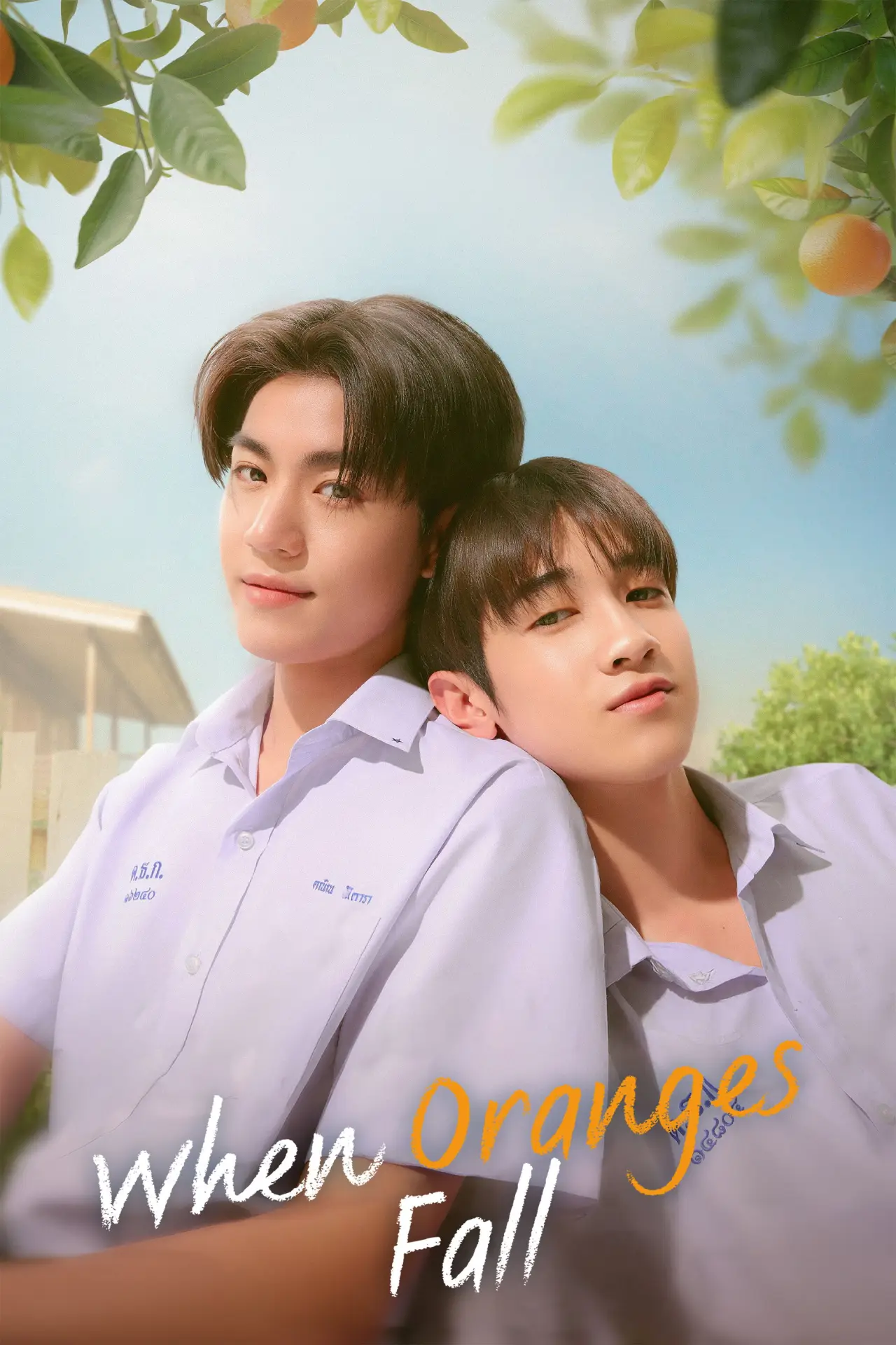 Series poster "When Oranges Fall"