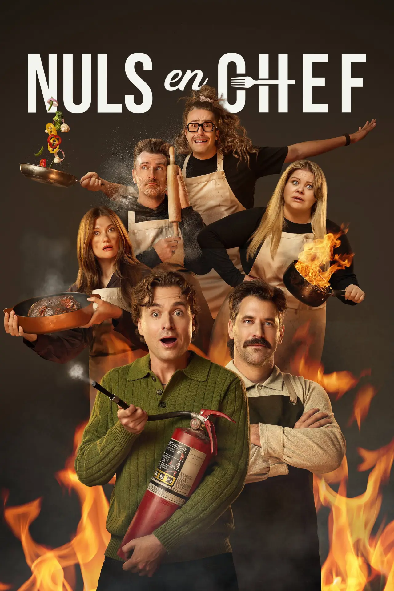 Series poster "Nuls en chef"