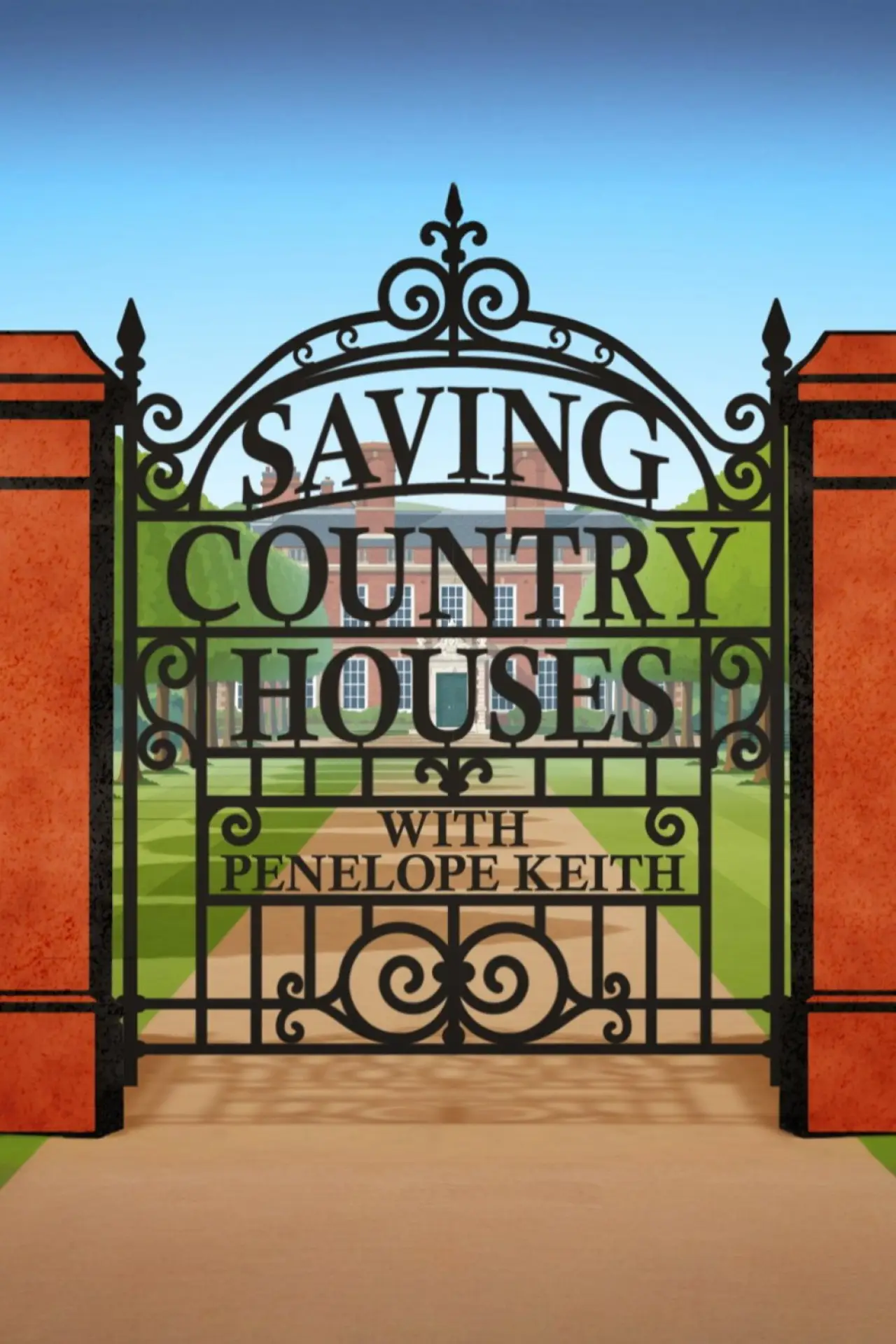 Series poster "Saving Country Houses with Penelope Keith"