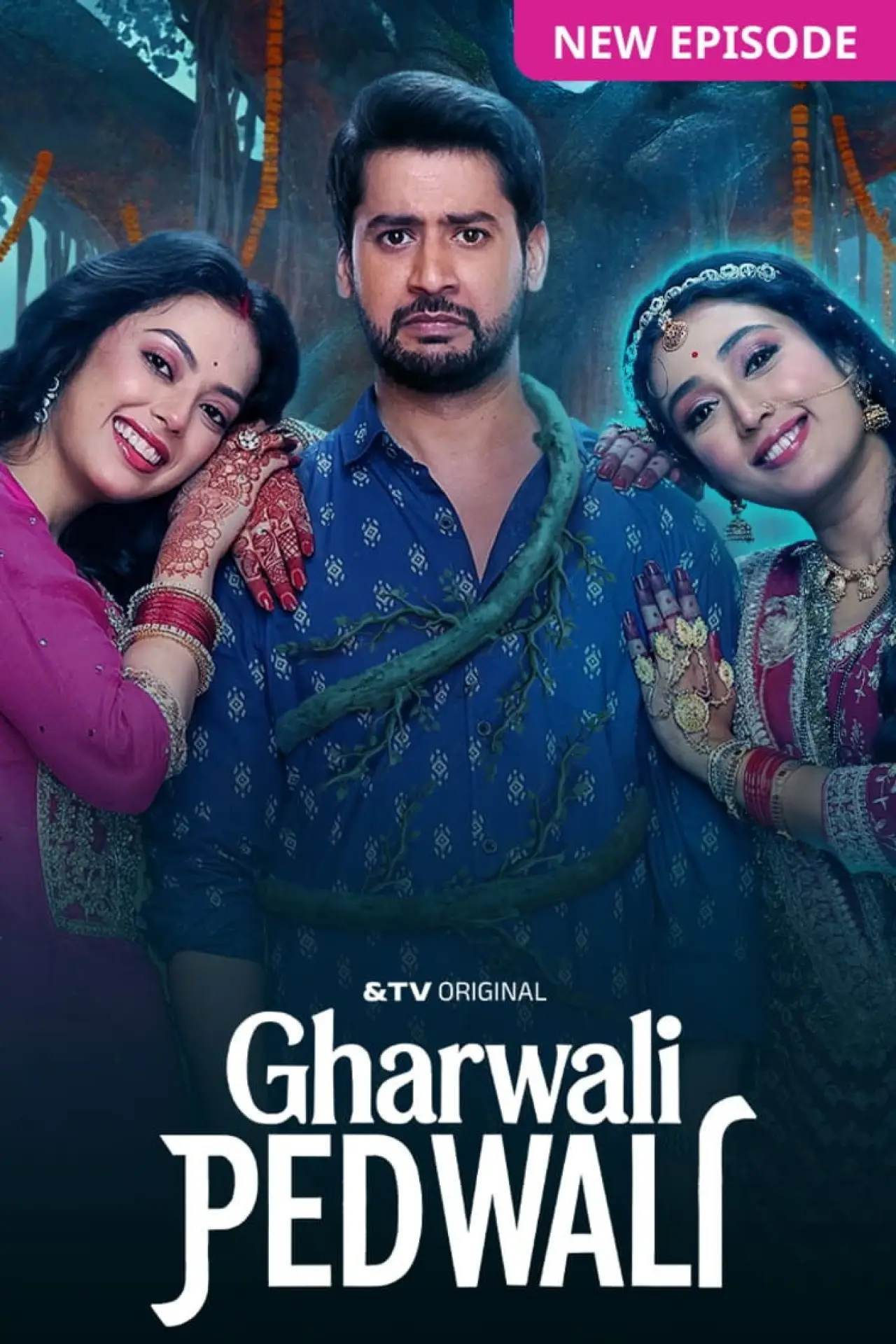 Series poster "Gharwali Pedwali"