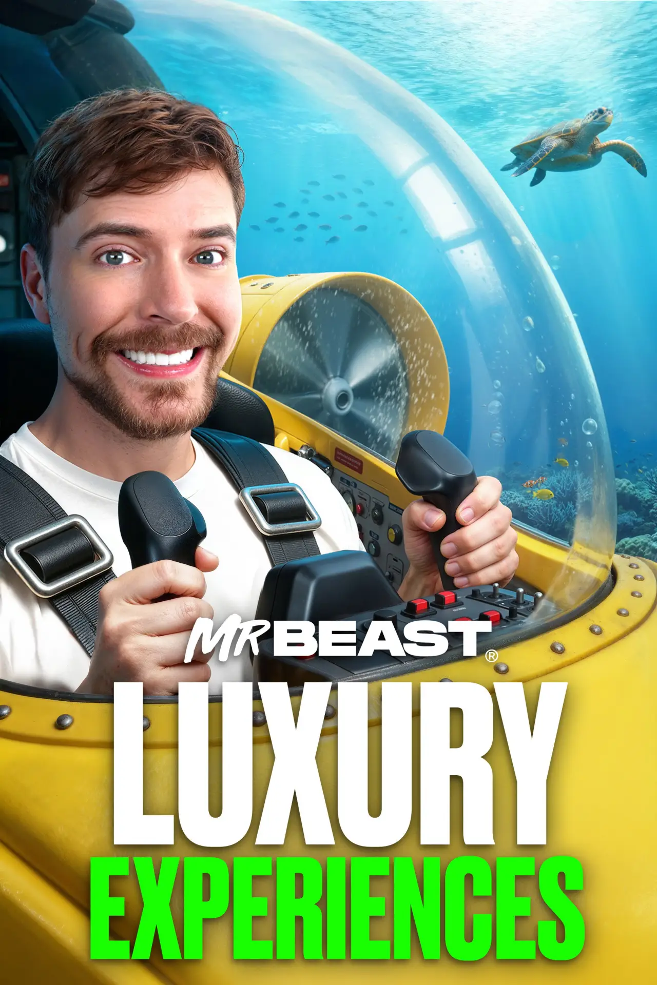 Series poster "MrBeast: Luxury Experiences!"