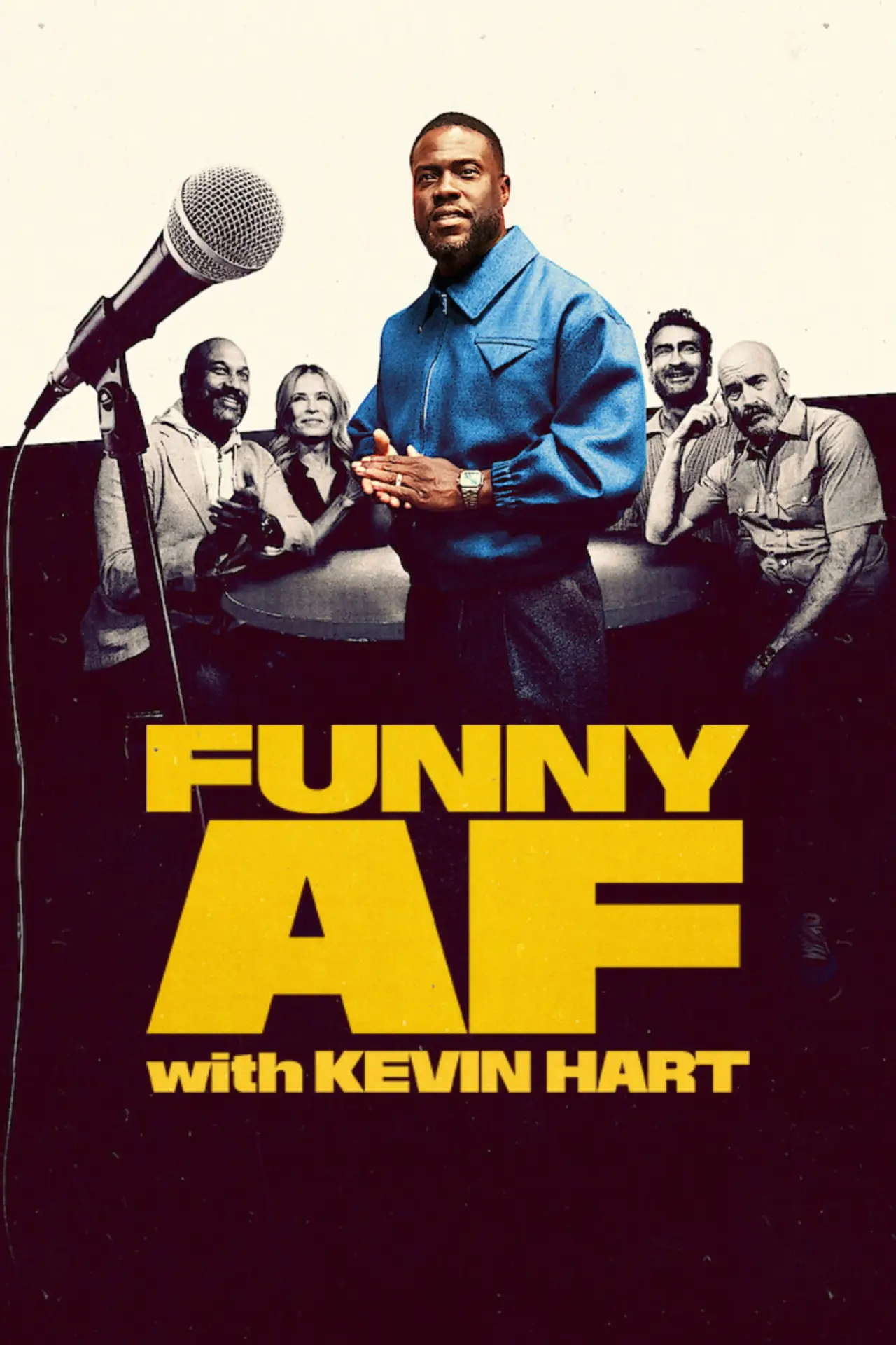 Series poster "Funny AF with Kevin Hart"