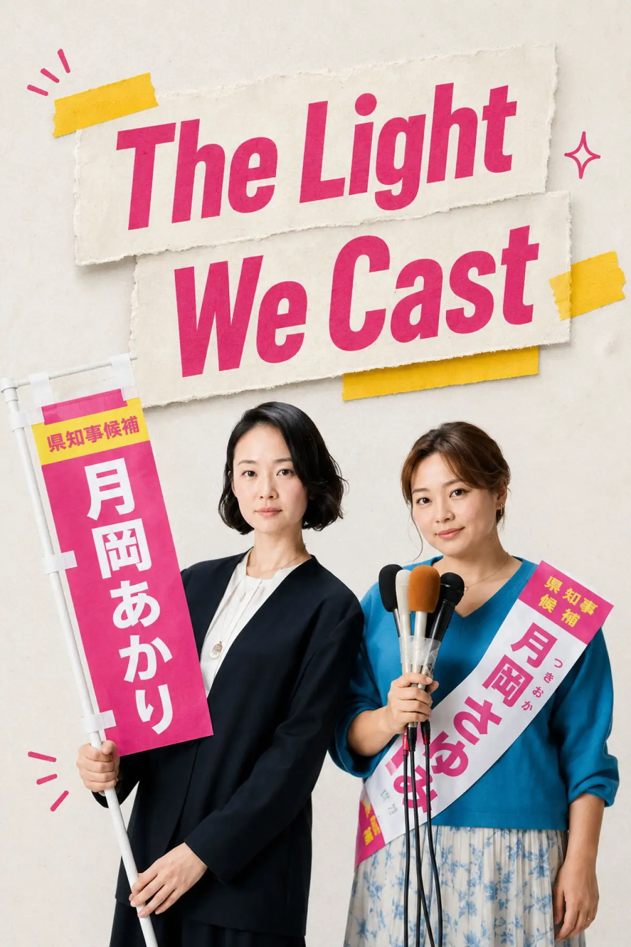 Series poster "The Light We Cast"