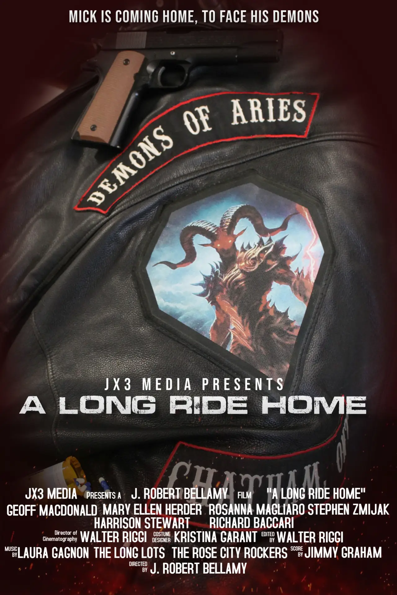 Series poster "A Long Ride Home"