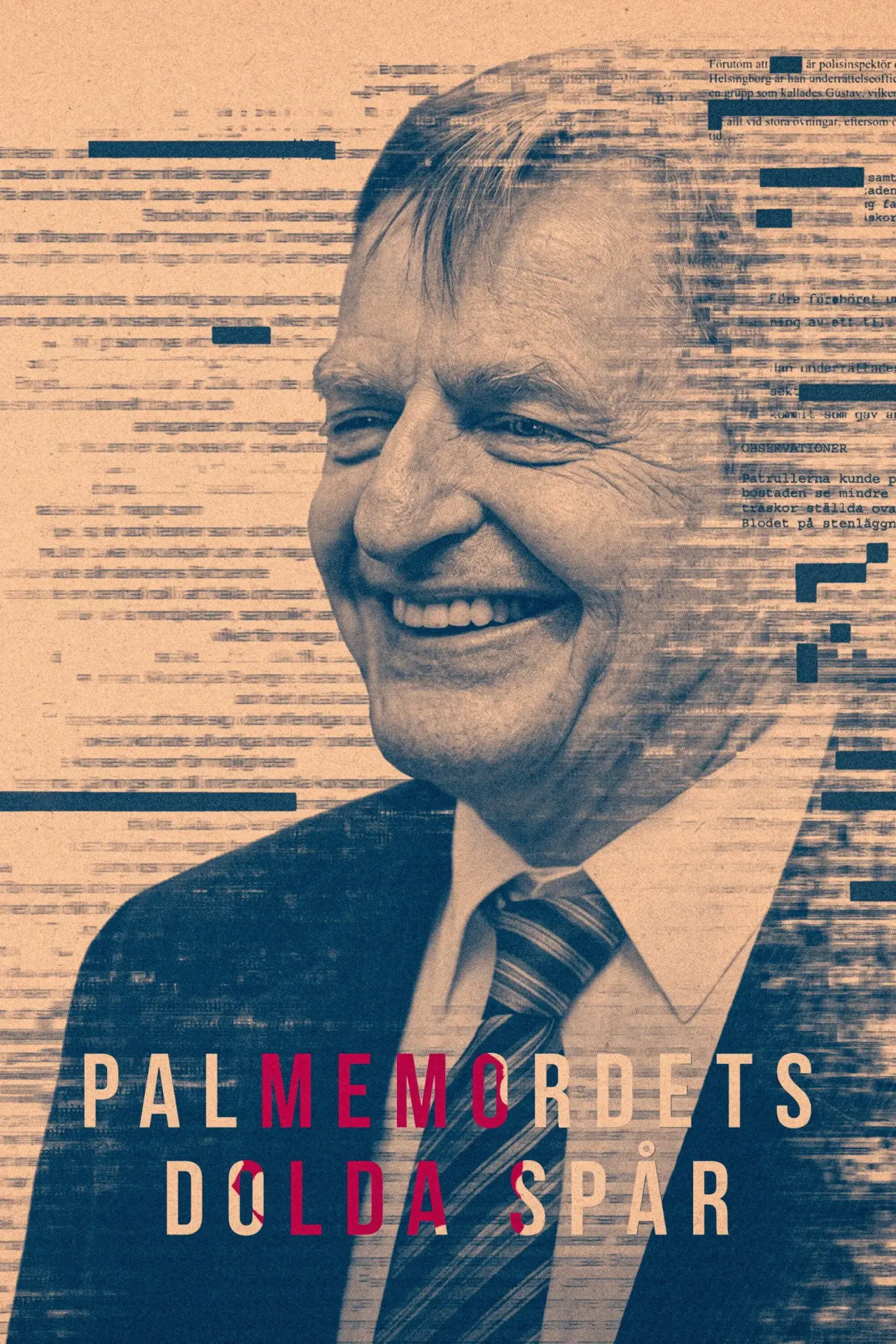 Series poster "Palmemordets Dolda Spår"