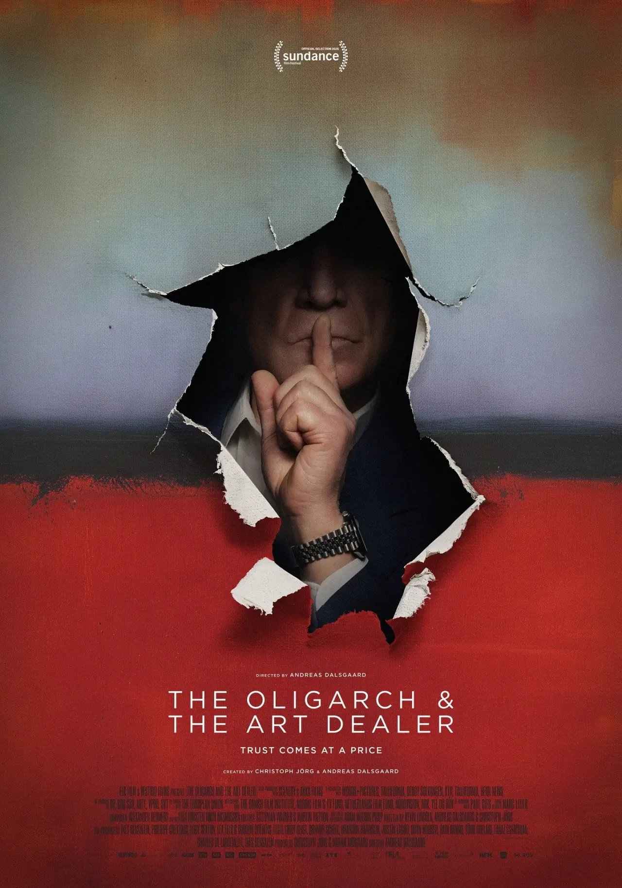 Series poster "The Oligarch and the Art Dealer"