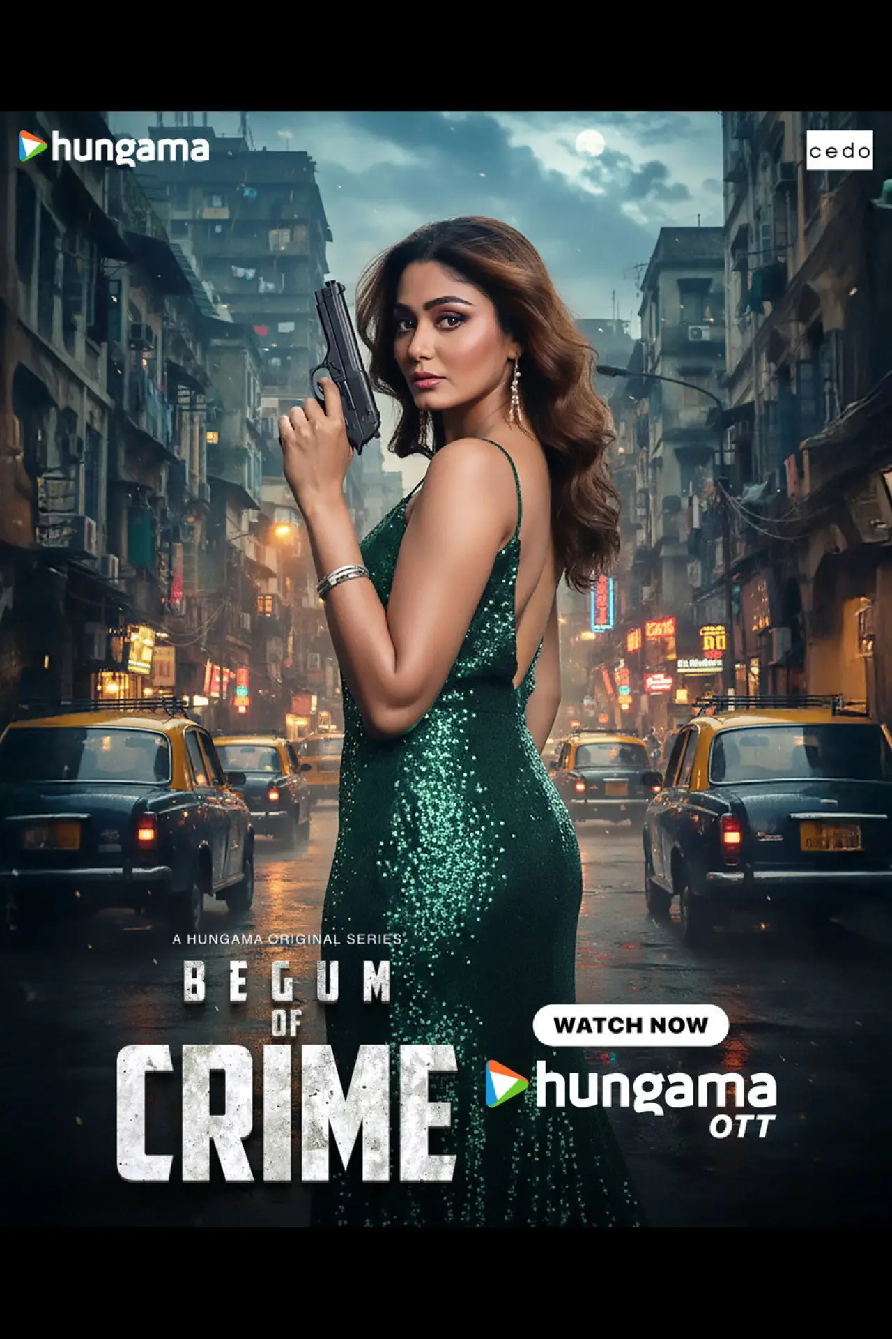 Series poster "Begum of Crime"