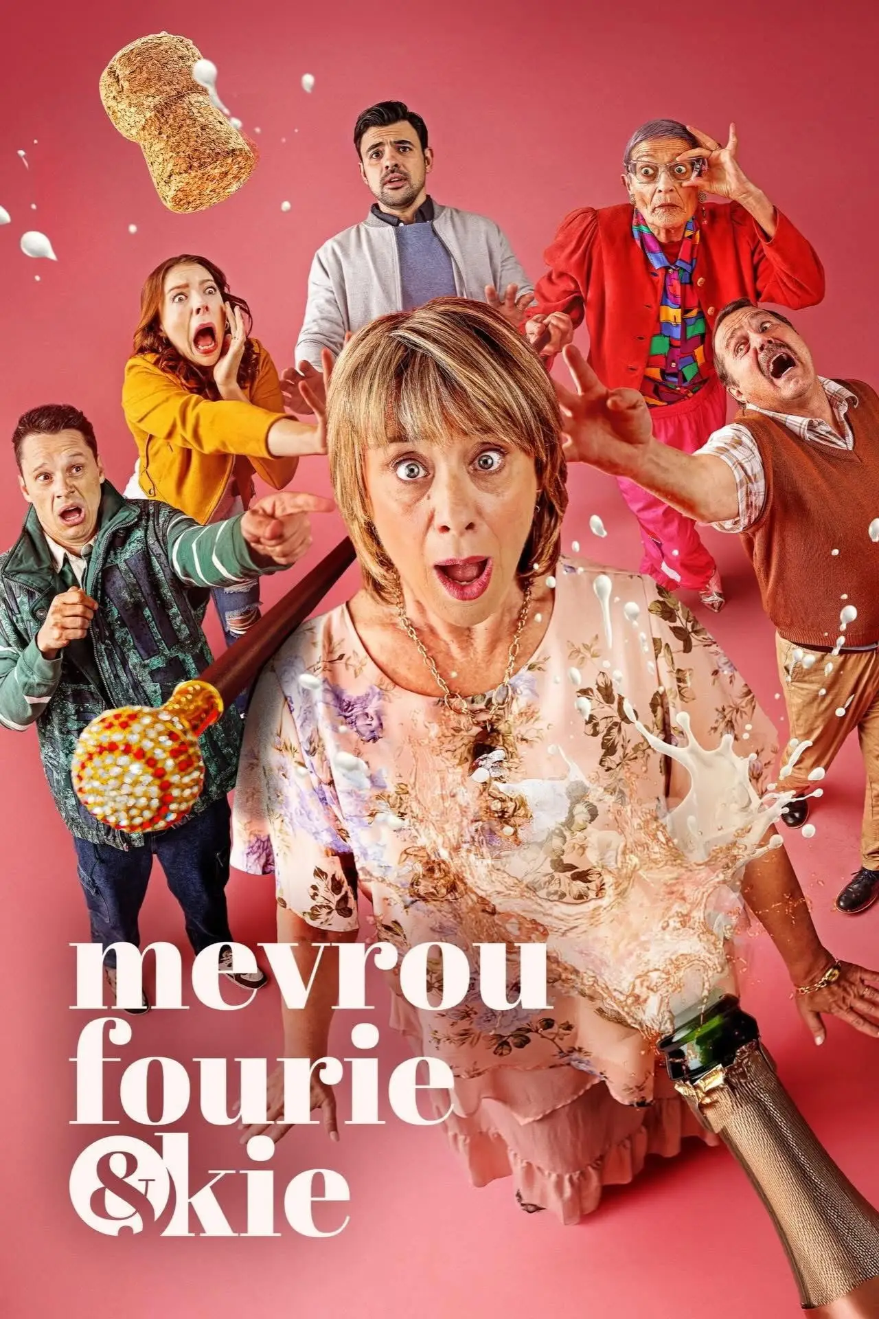 Series poster "Mevrou Fourie & Kie"
