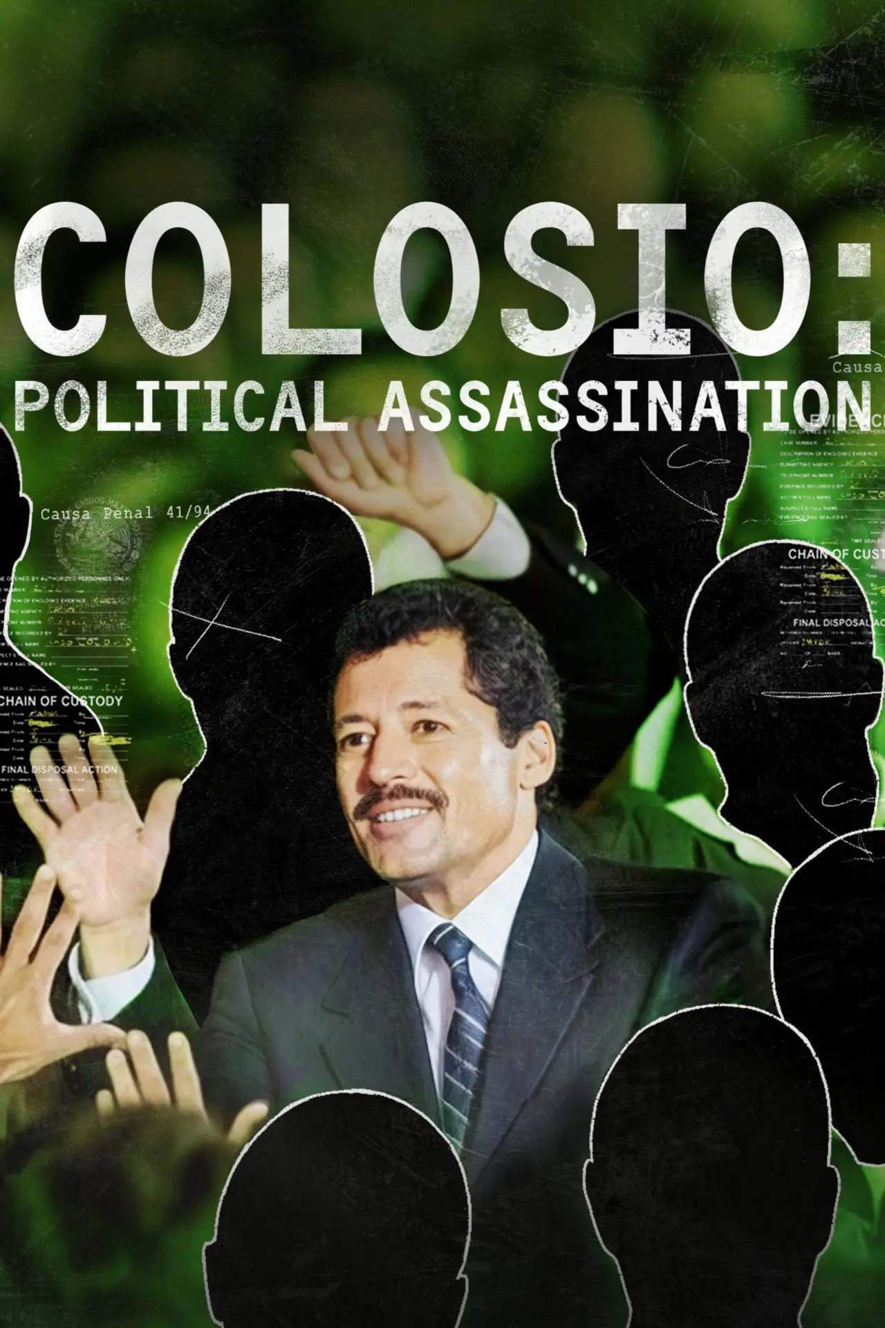Series poster "Colosio: Political Assassination"