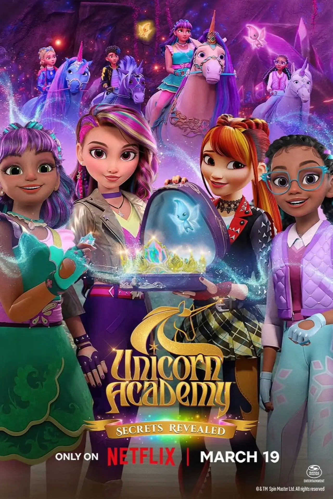 Series poster "Unicorn Academy: Secrets Revealed"