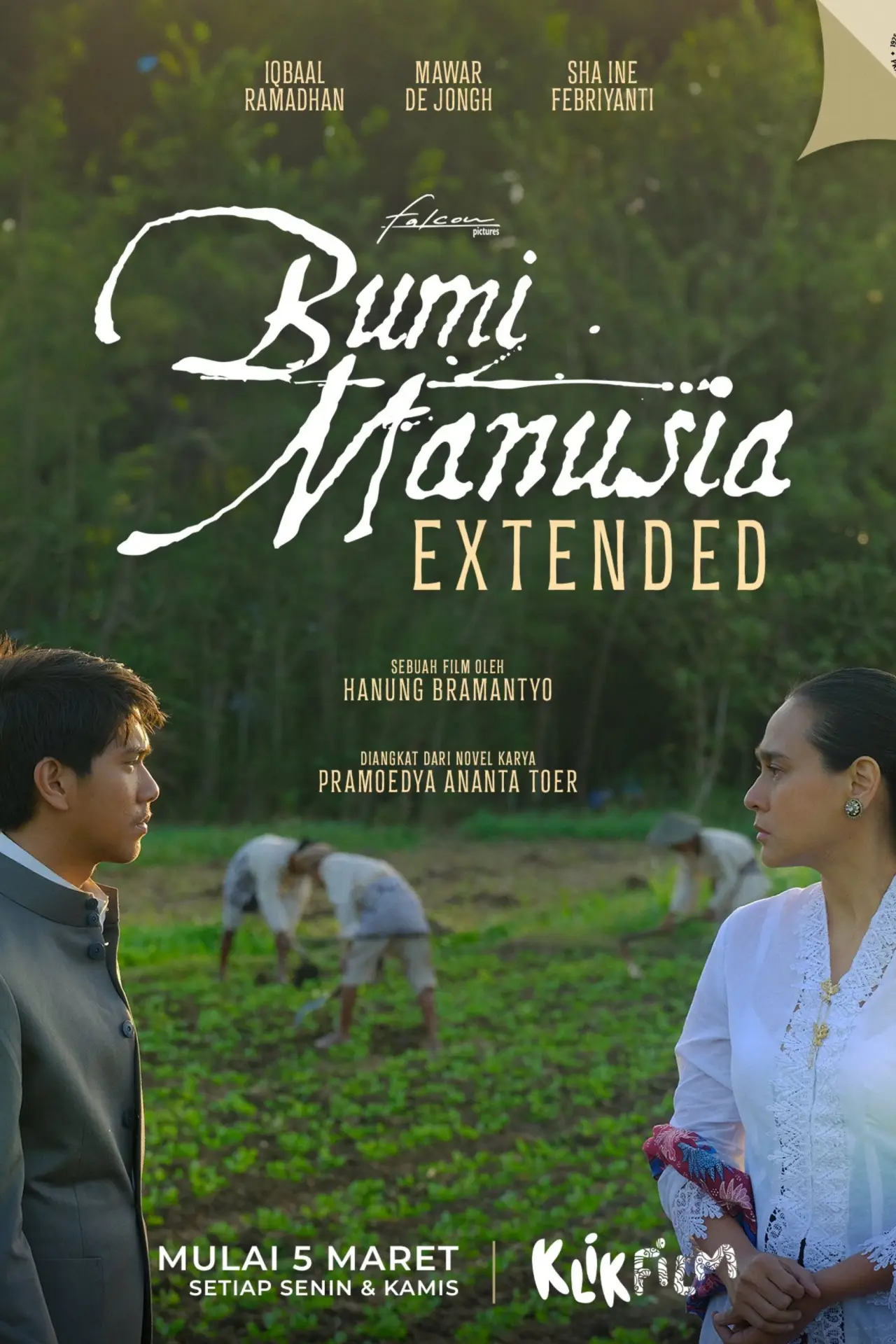 Series poster "Bumi Manusia Extended"