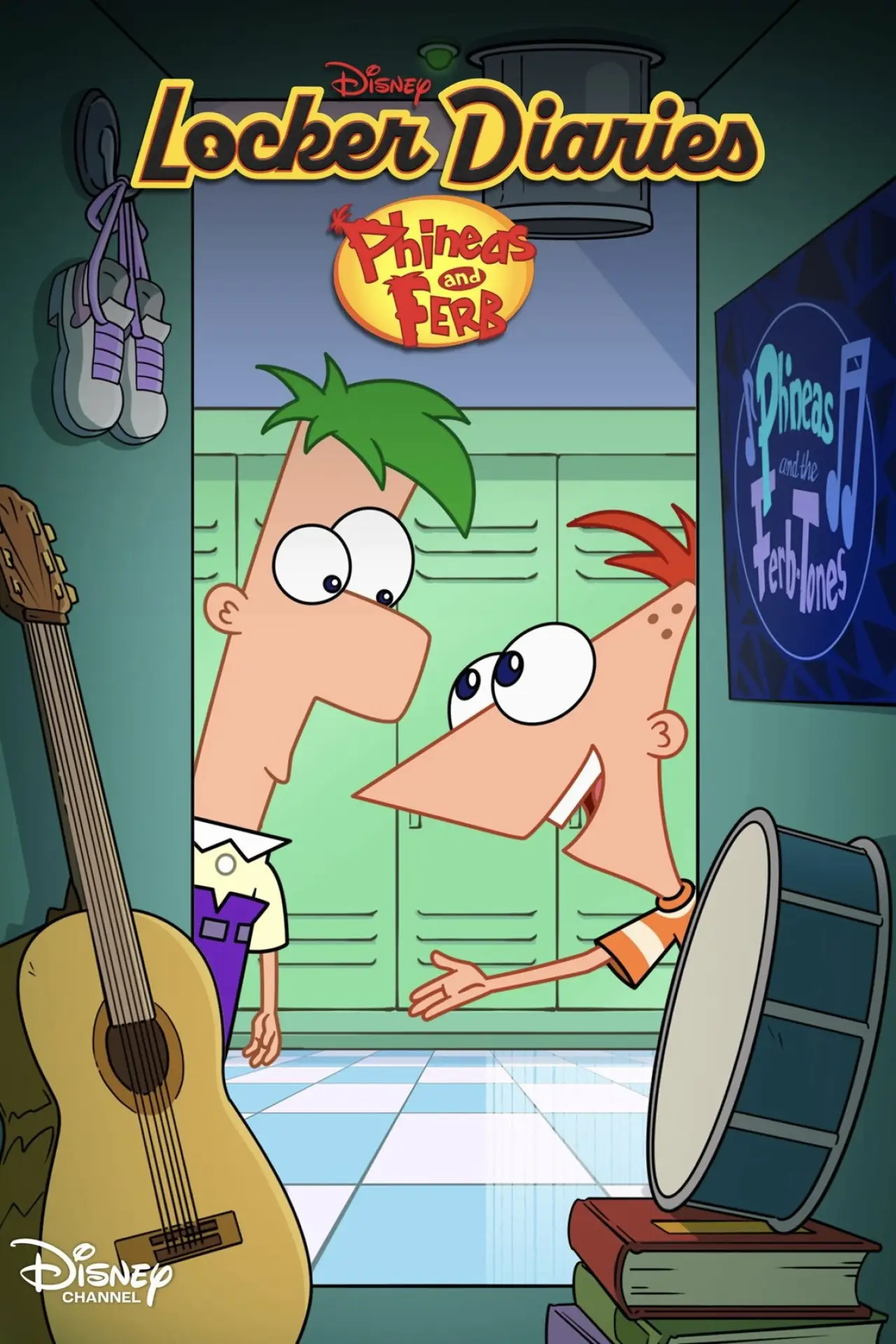 Series poster "Locker Diaries: Phineas And Ferb"