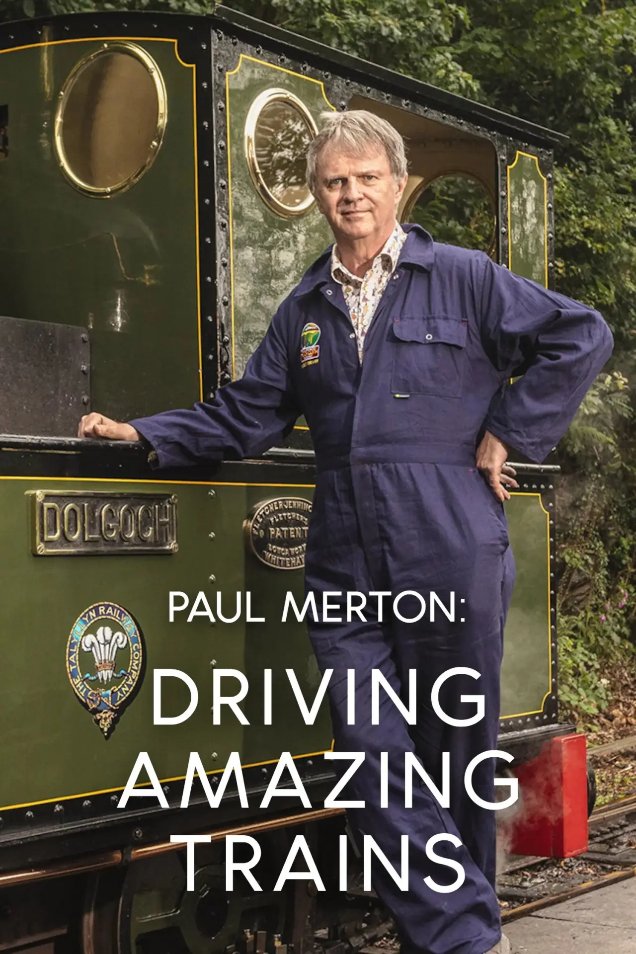 Series poster "Paul Merton: Driving Amazing Trains"