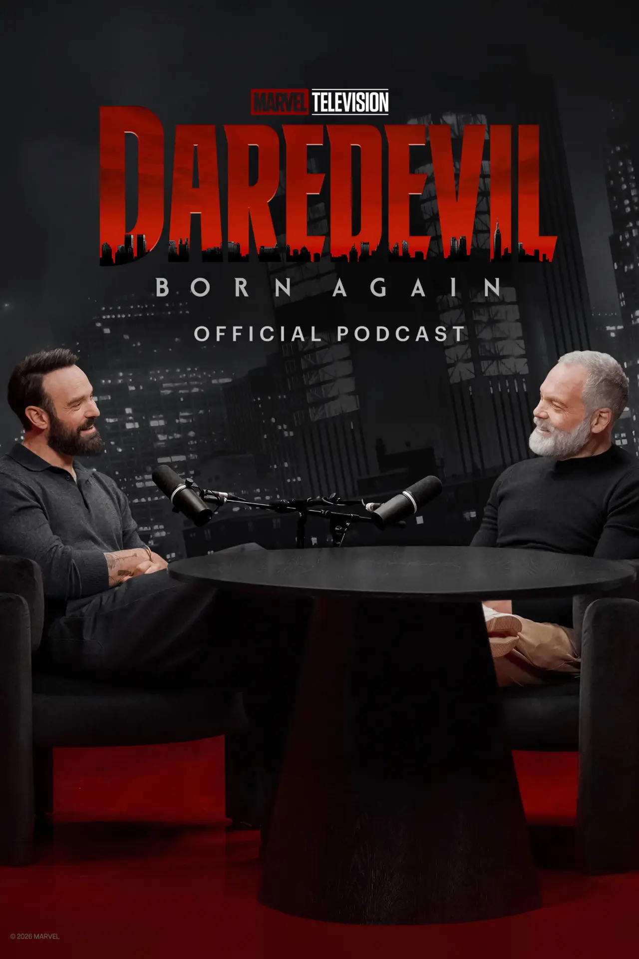 Series poster "Daredevil: Born Again Official Podcast"