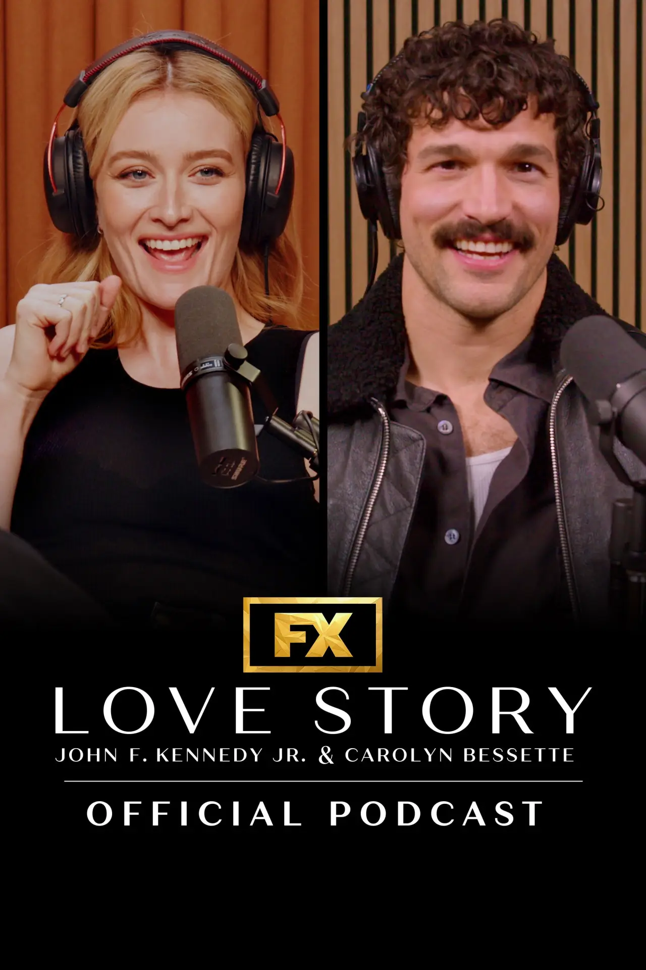 Series poster "Love Story: John F. Kennedy Jr. & Carolyn Bessette Official Podcast"