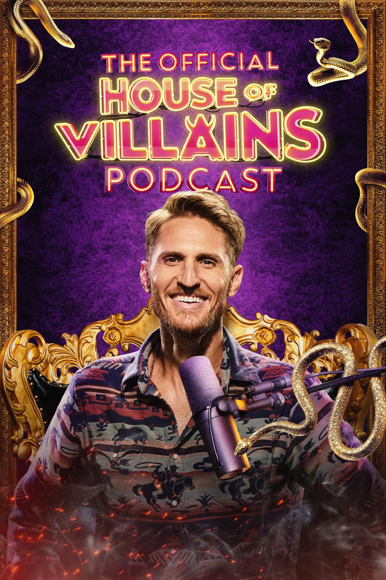 Series poster "The Official House of Villains Podcast"