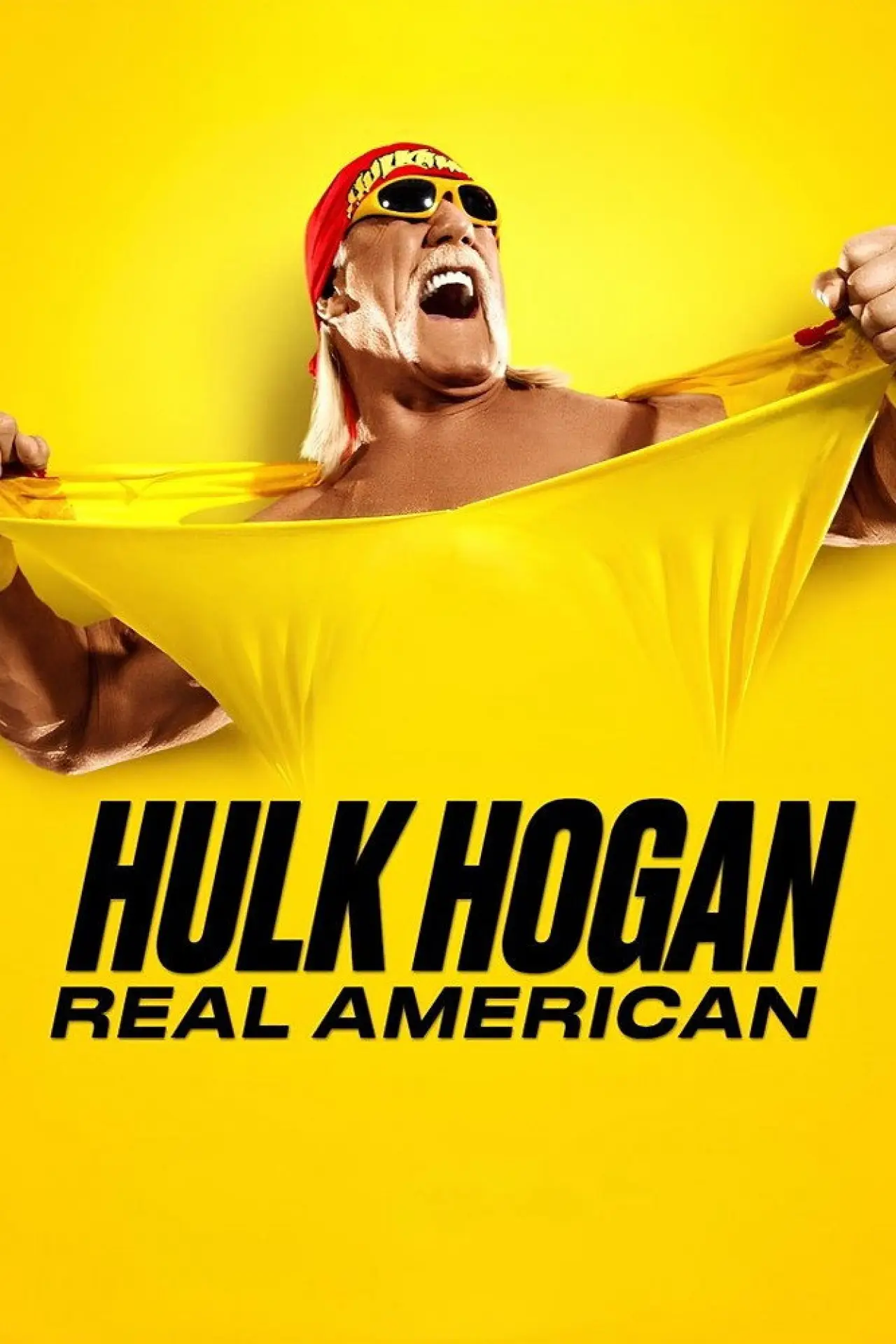 Series poster "Hulk Hogan: Real American"