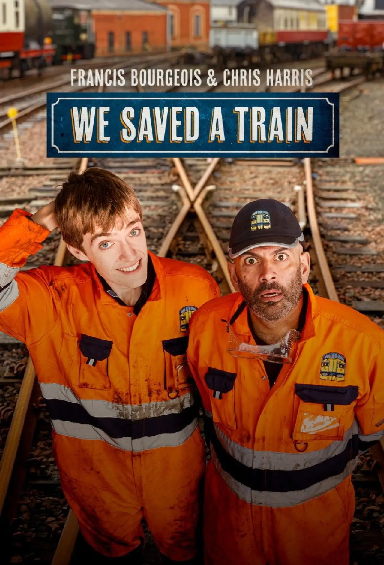 Series poster "Francis Bourgeois & Chris Harris: We Saved A Train"