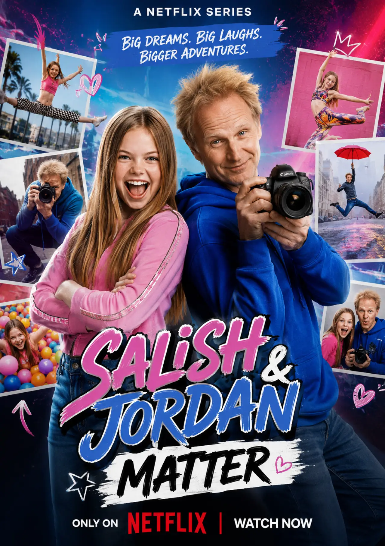 Series poster "Salish & Jordan Matter"