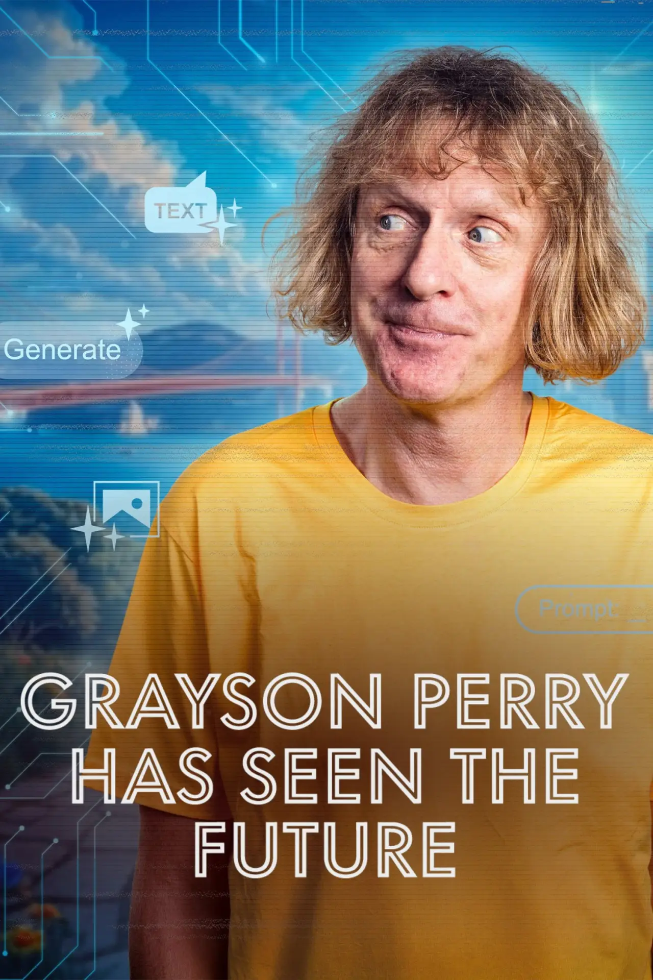 Series poster "Grayson Perry Has Seen the Future"