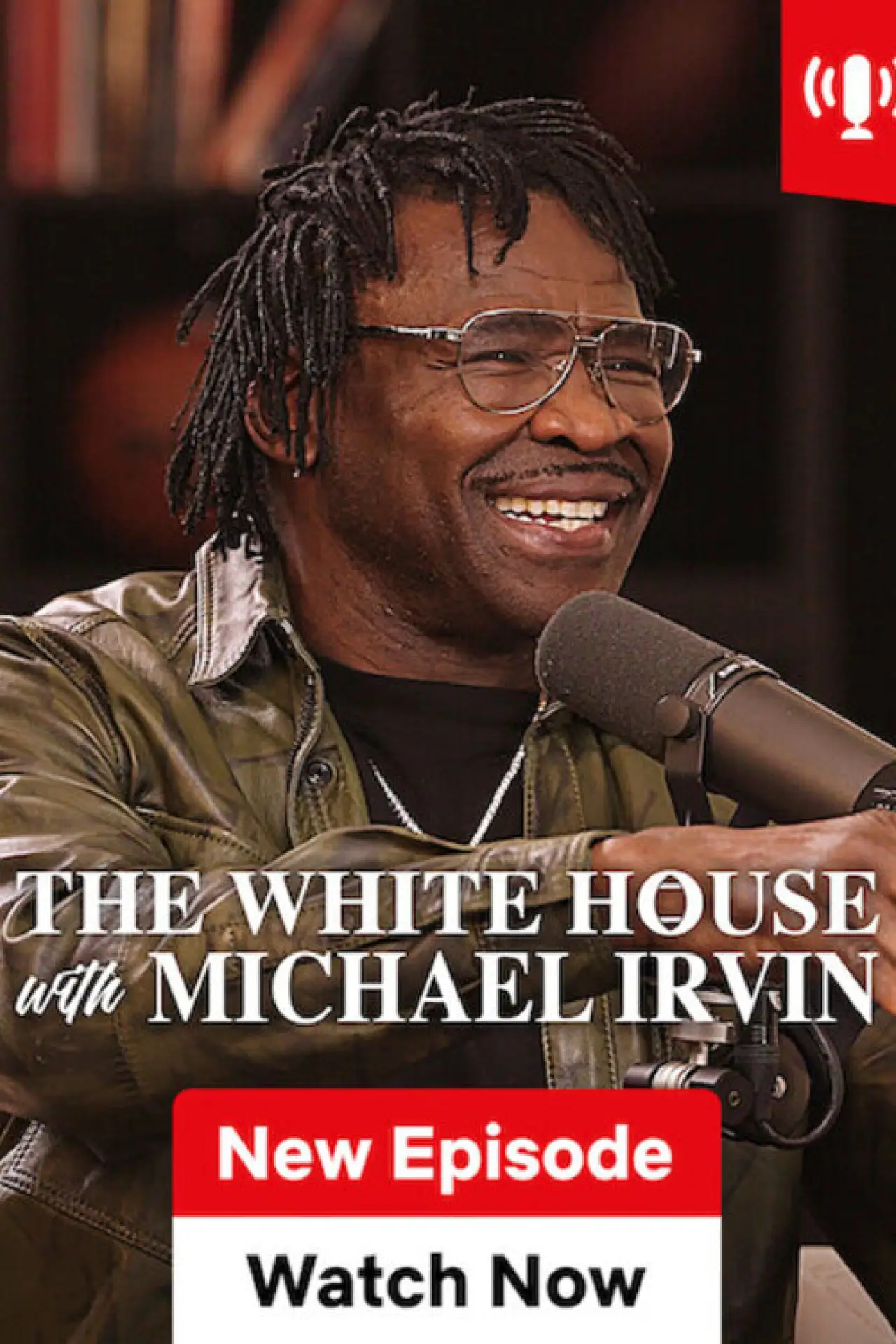 Series poster "The White House with Michael Irvin"