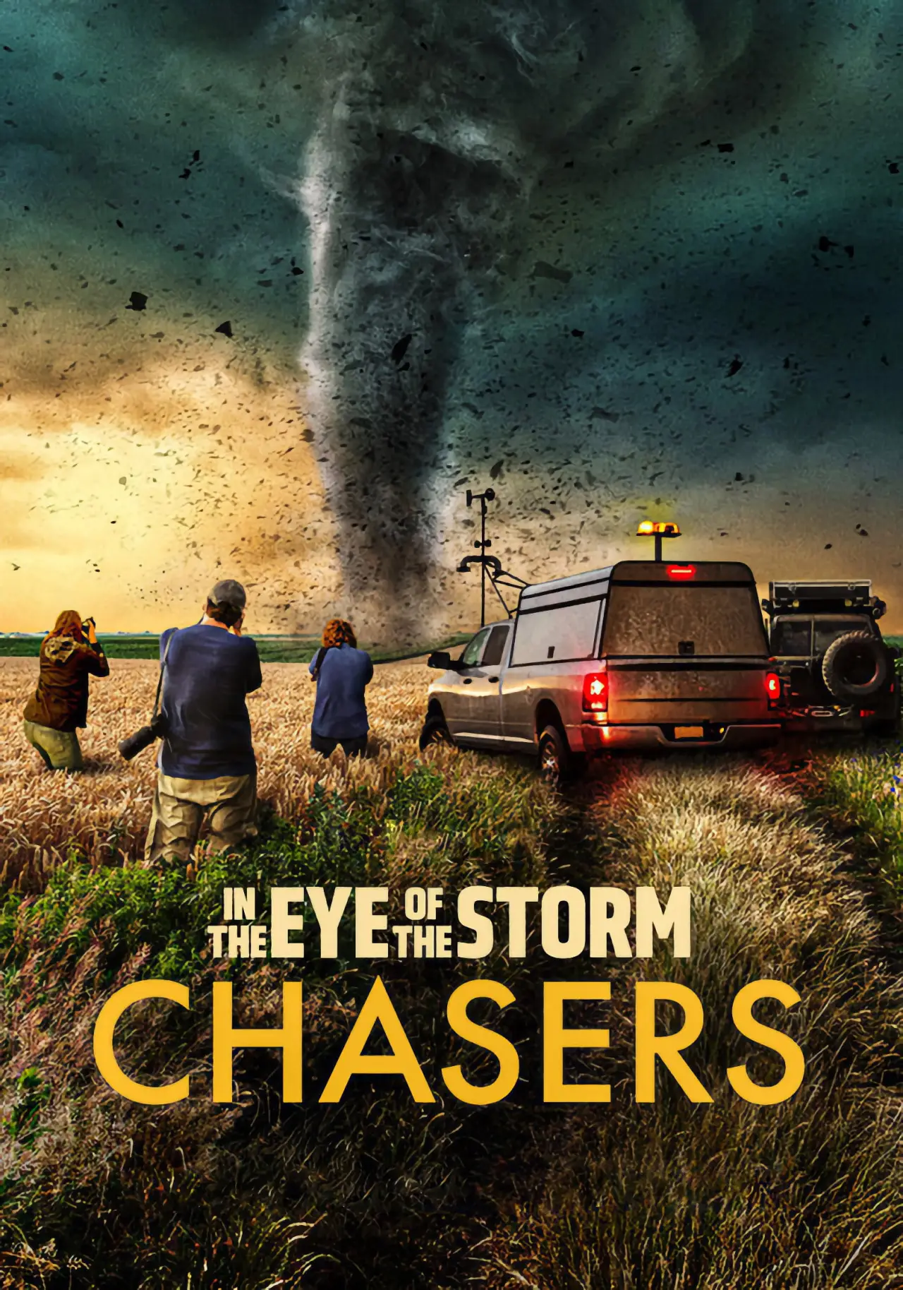 Series poster "In the Eye of the Storm: Chasers"