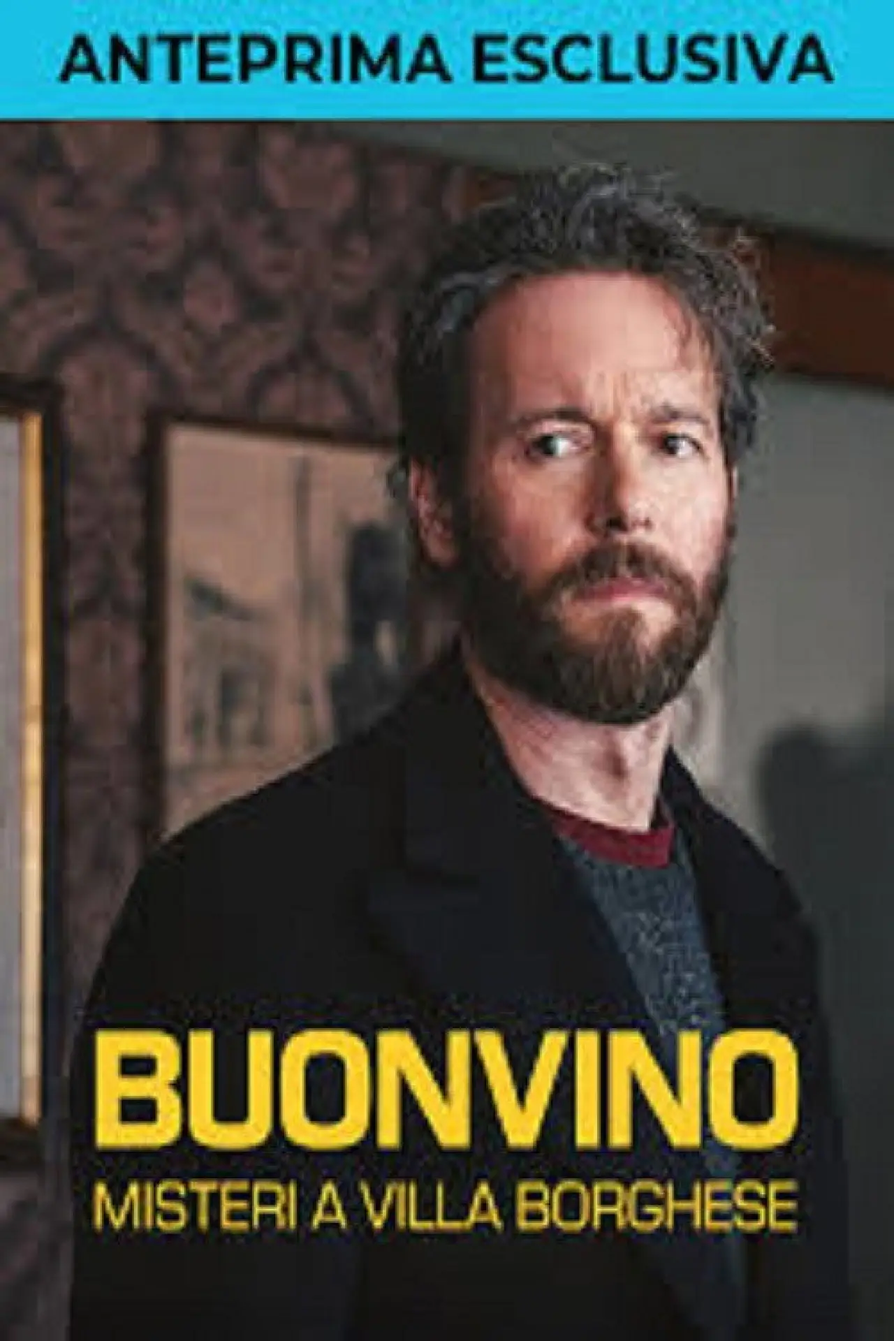 Series poster "Buonvino - Misteri a Villa Borghese"