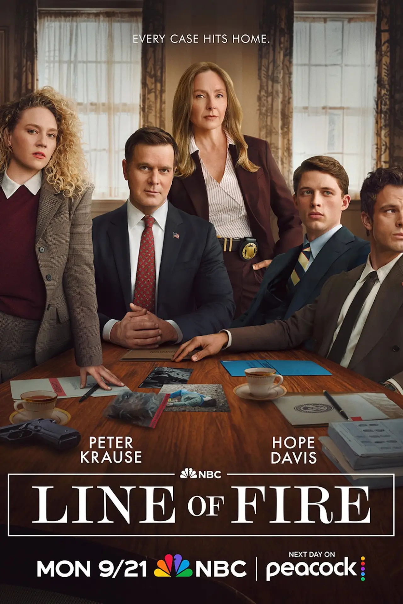 Series poster "Line of Fire"