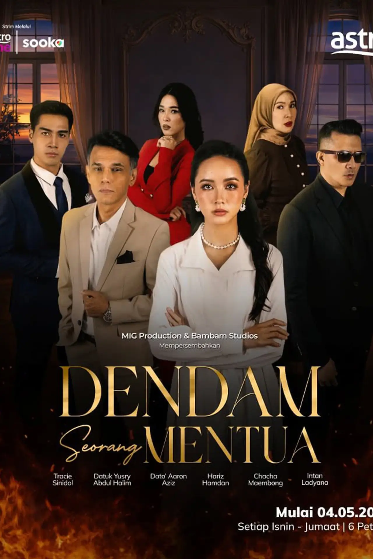 Series poster "Dendam Seorang Mentua"