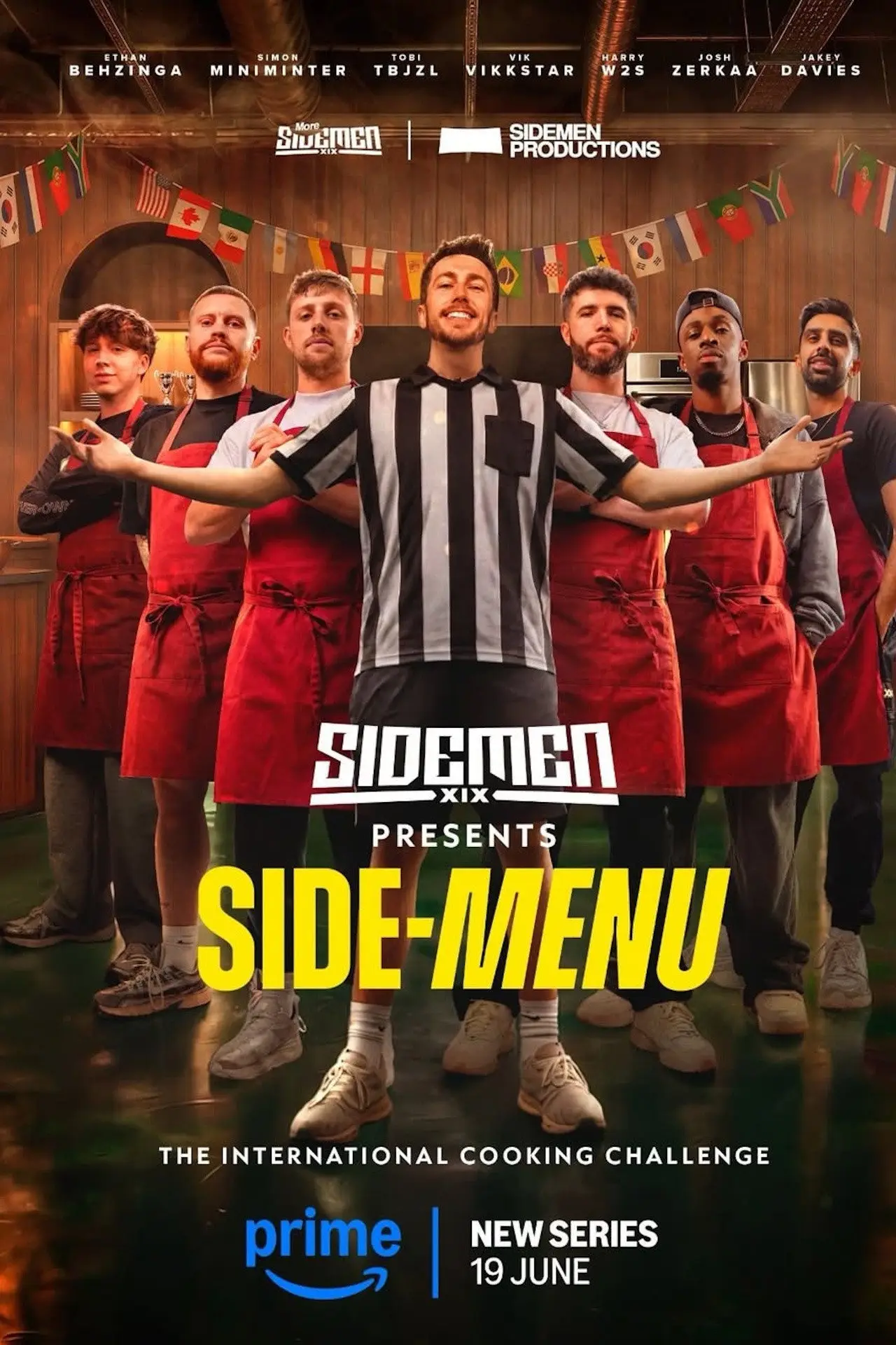 Series poster "Sidemen Present: Side-Menu"