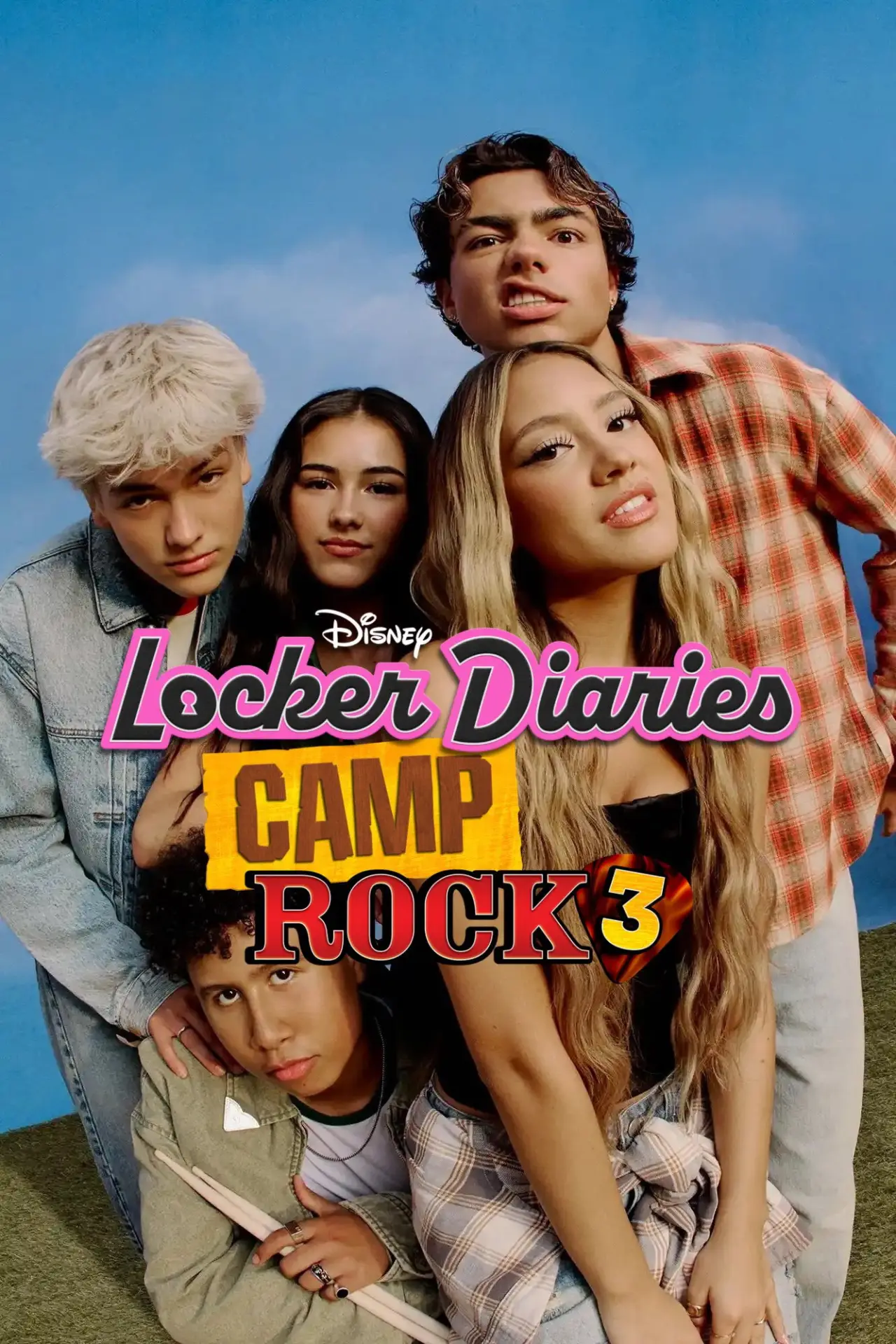 Series poster "Locker Diaries: Camp Rock"