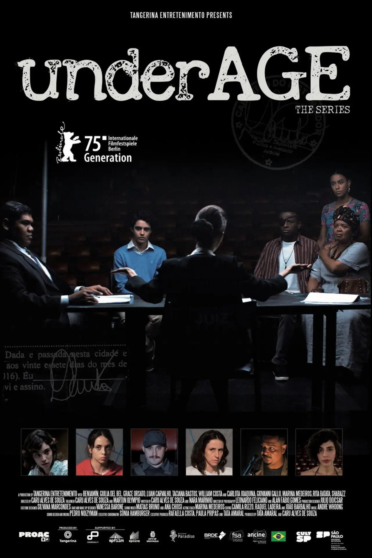 Series poster "Under Age - The Series"
