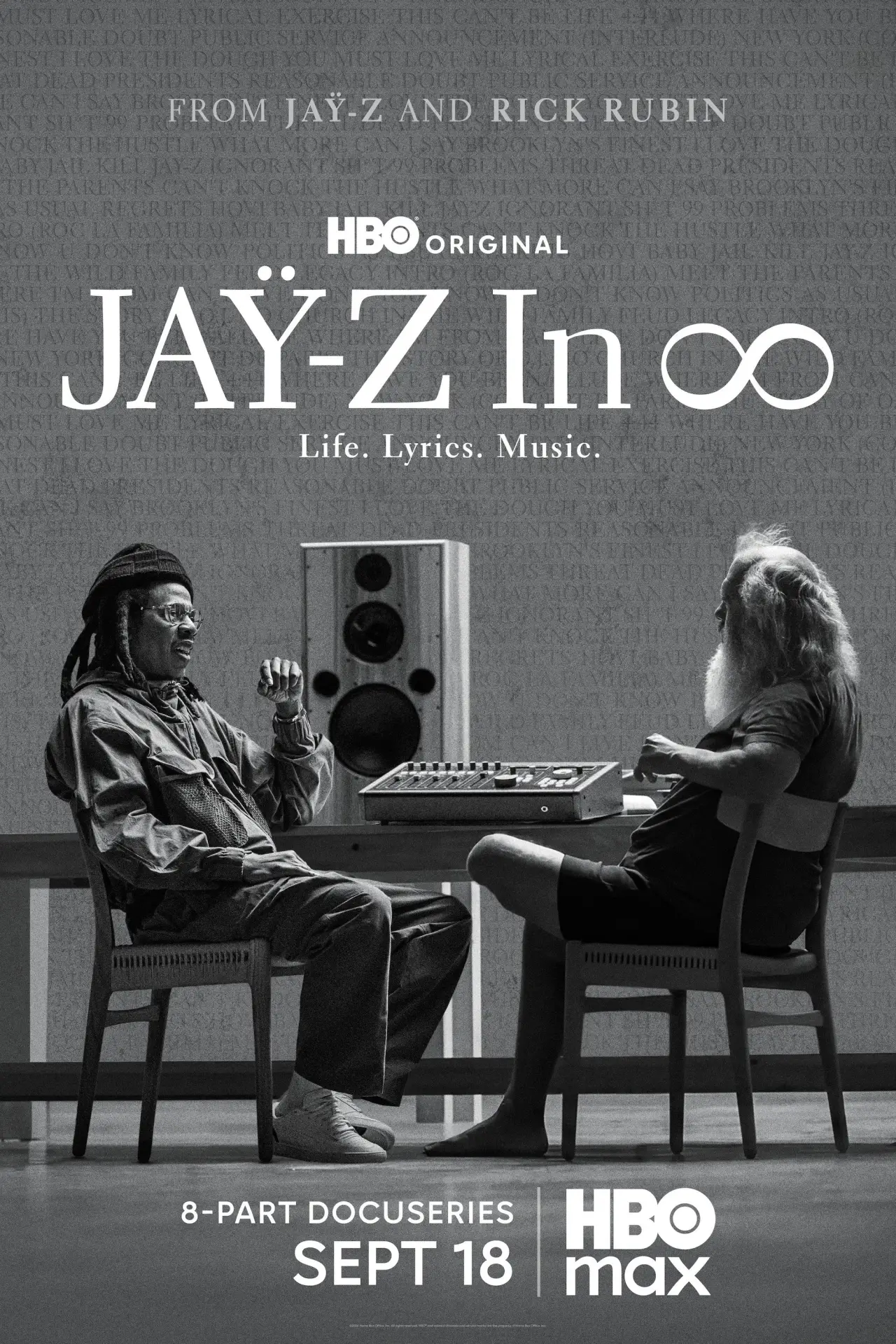 Series poster "JAŸ-Z in 8"