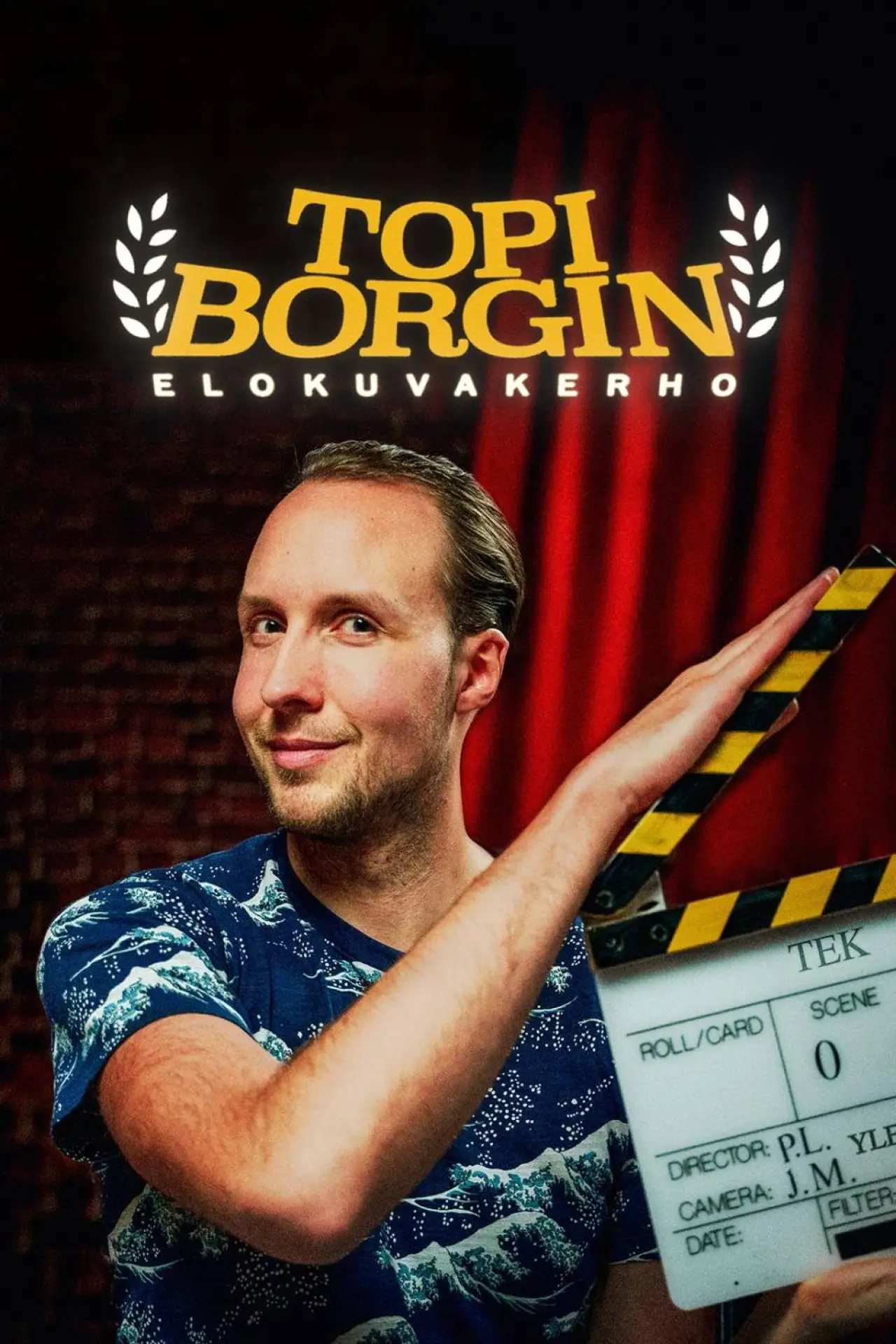 Series poster "Topi Borgin elokuvakerho"