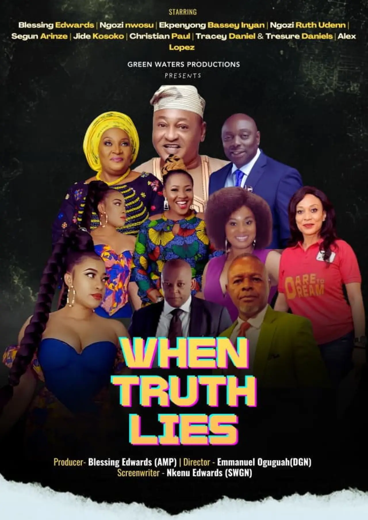 Series poster "When Truth Lies"