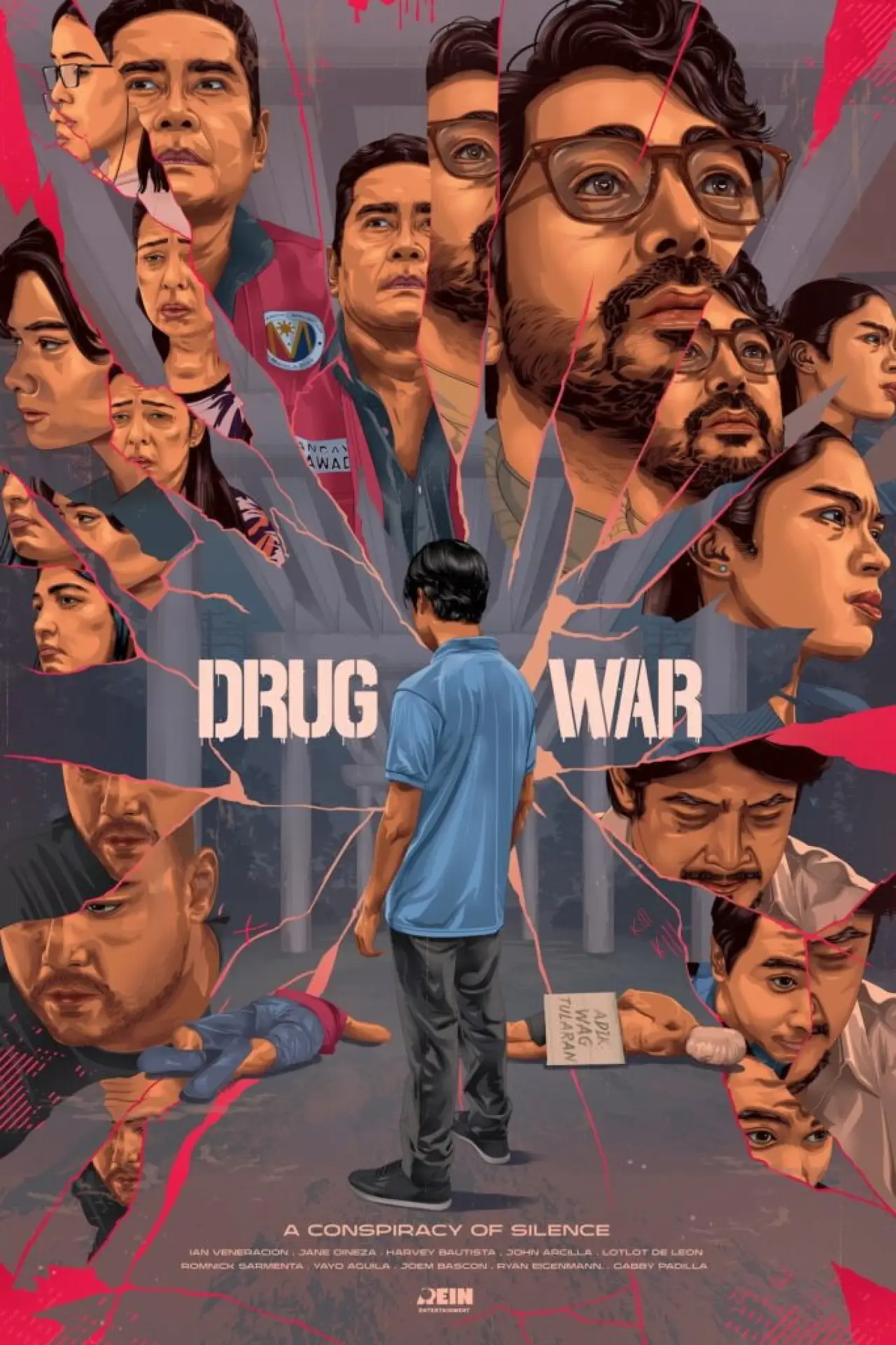 Series poster "Drug War: A Conspiracy of Silence"