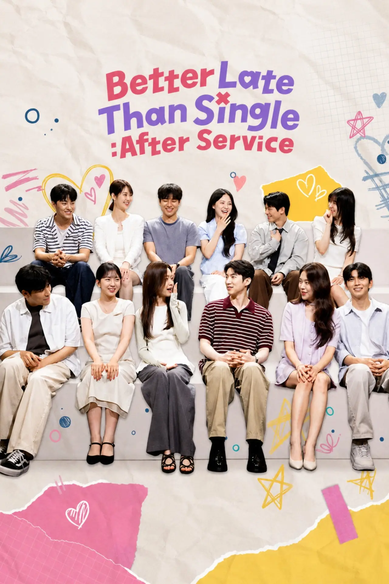 Постер к сериалу "Better Late Than Single: After Service"