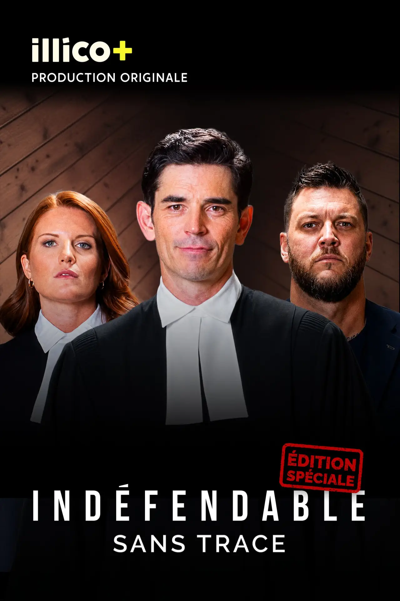Series poster "Indefendable: Sans Trace"