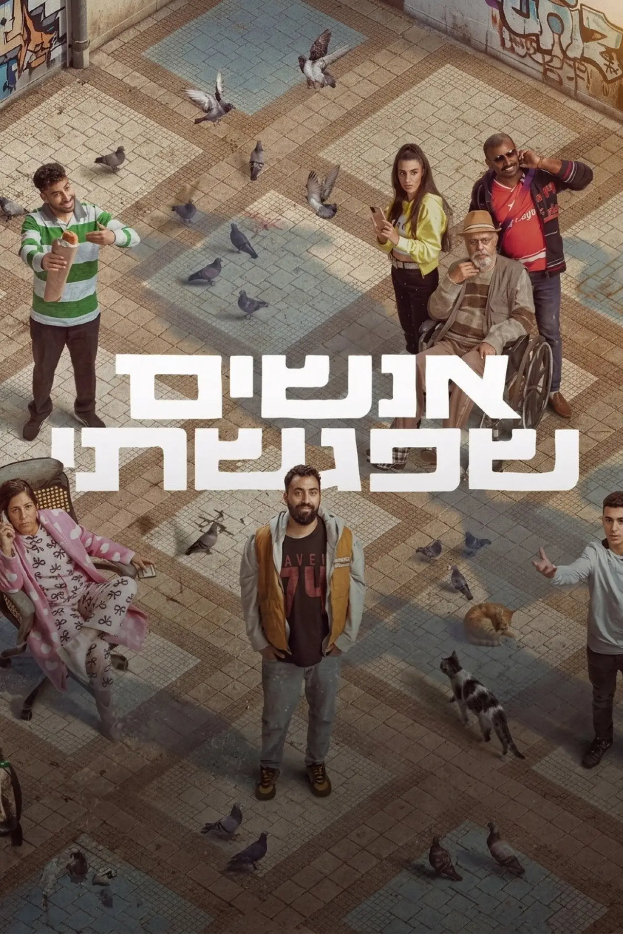 Series poster "אנשים שפגשתי"