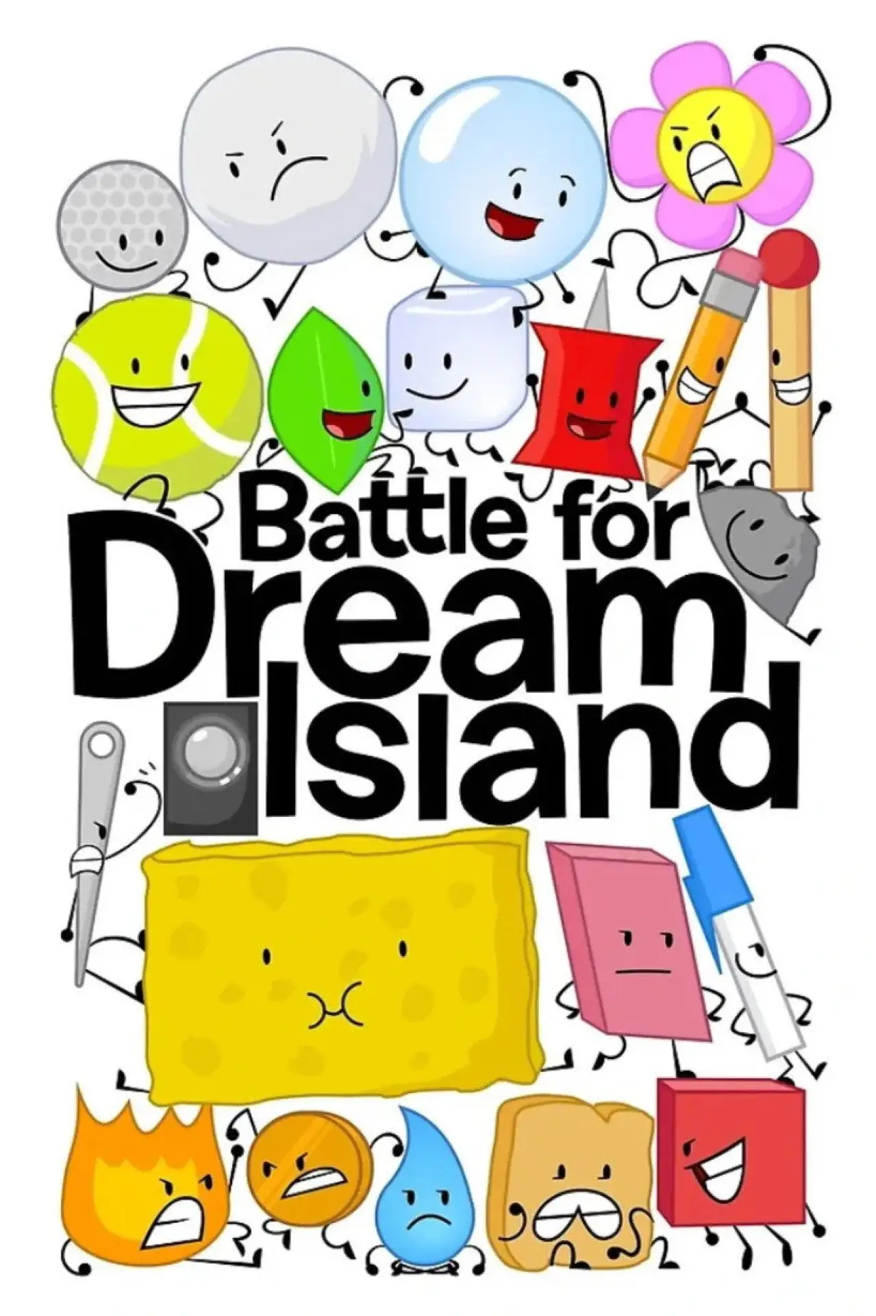 Series poster "Battle for Dream Island"