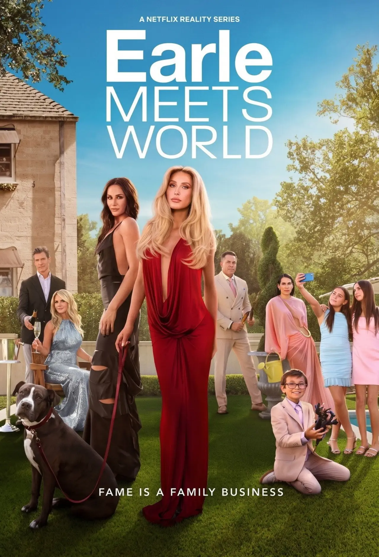 Series poster "Earle Meets World"