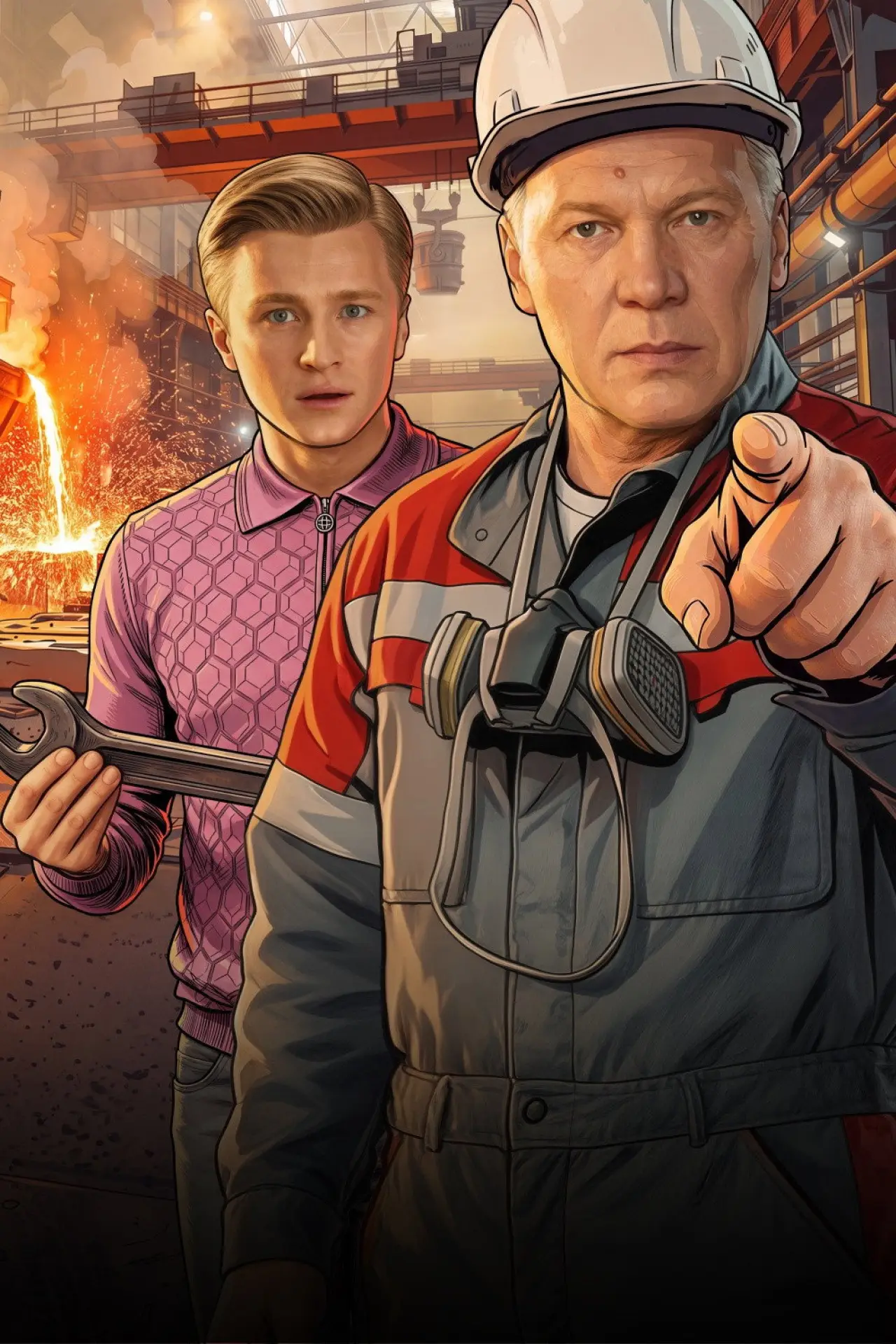 Series poster "Пора на завод"