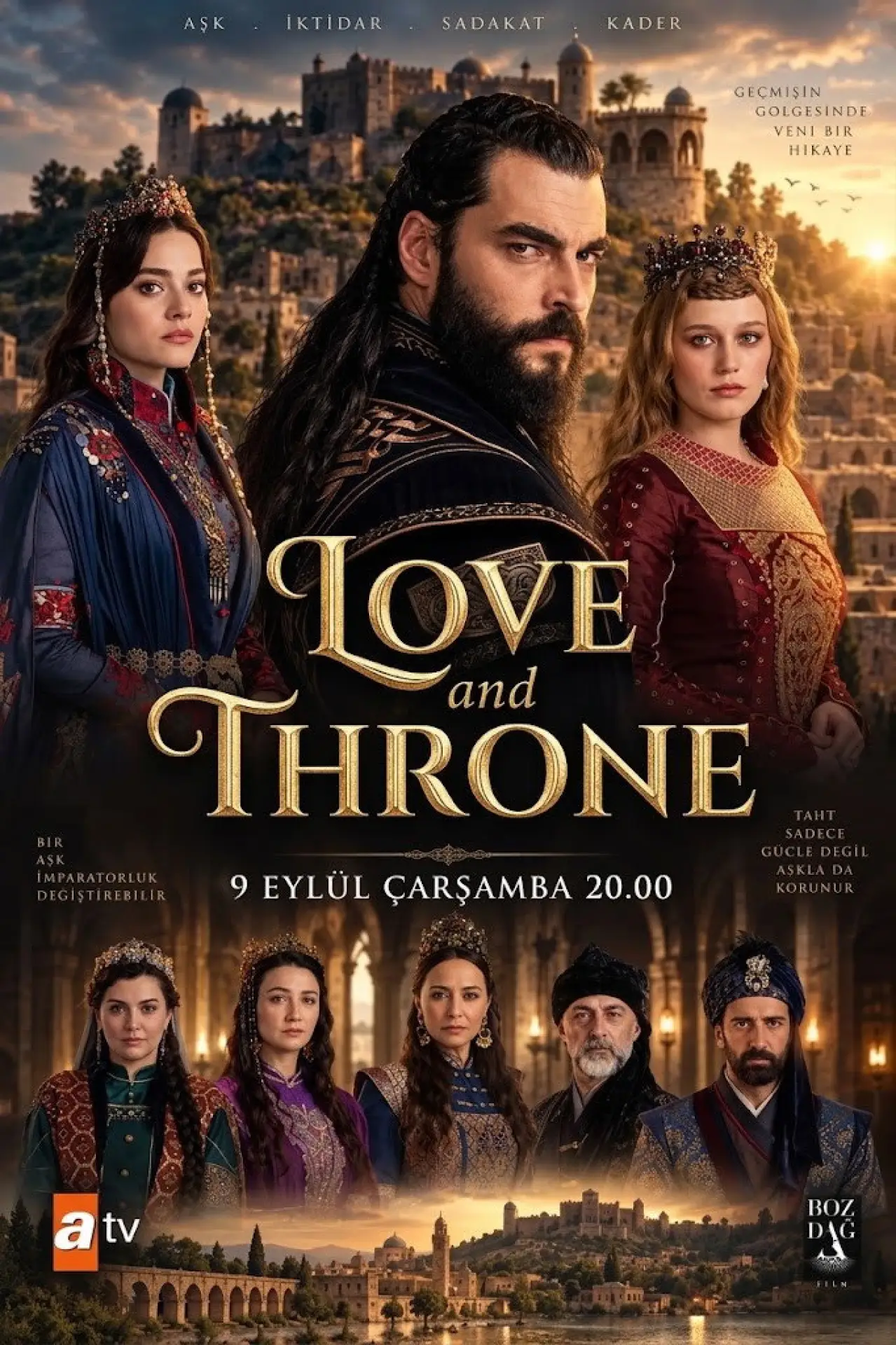 Series poster "Love and Throne"
