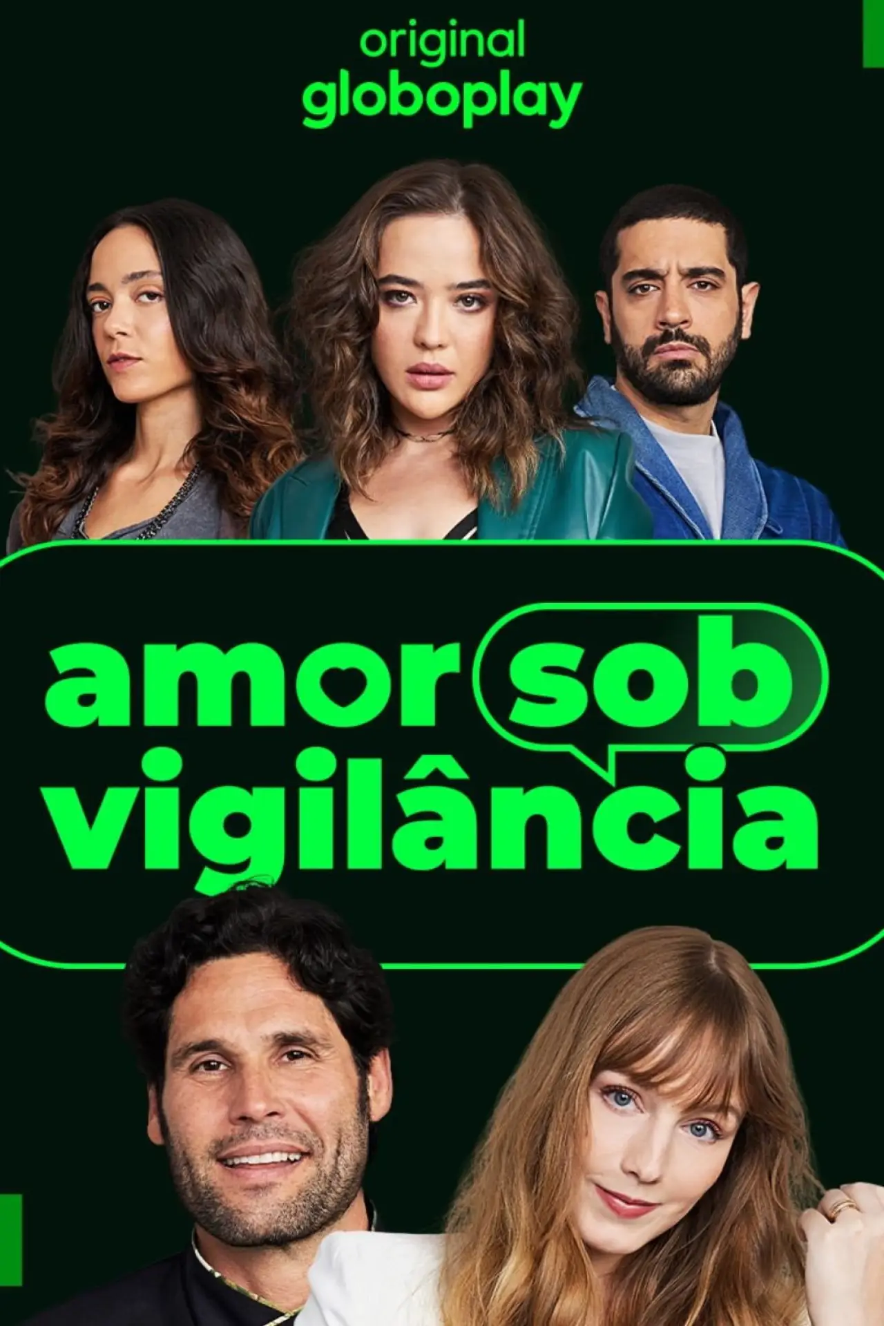 Series poster "Amor Sob Vigilância"