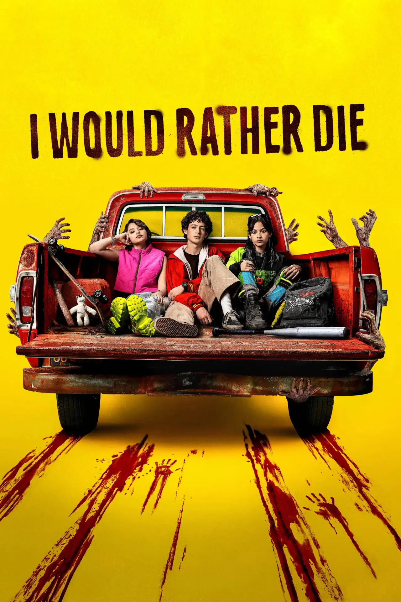 Series poster "I Would Rather Die"