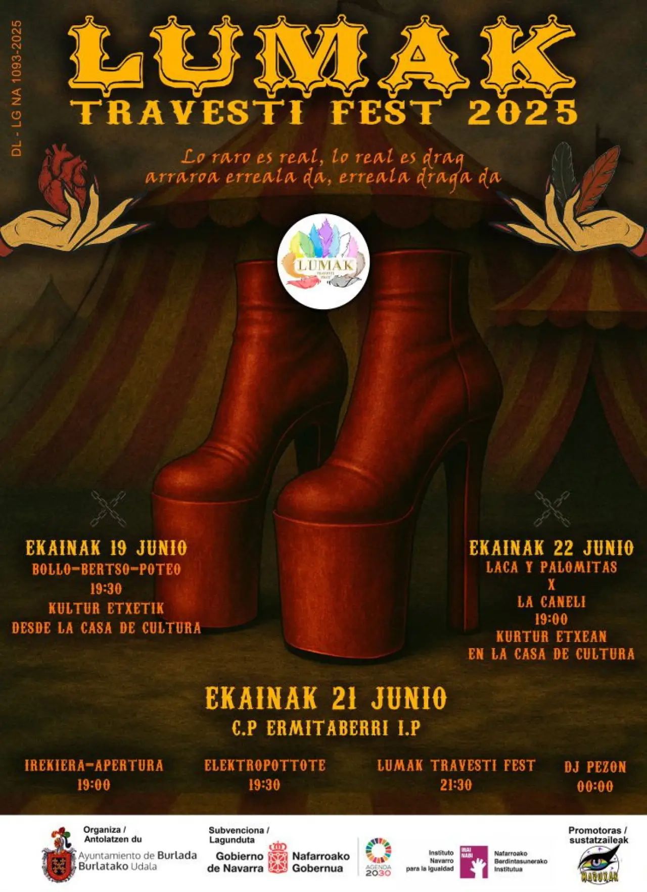 Series poster "Lumak Travesti Fest"
